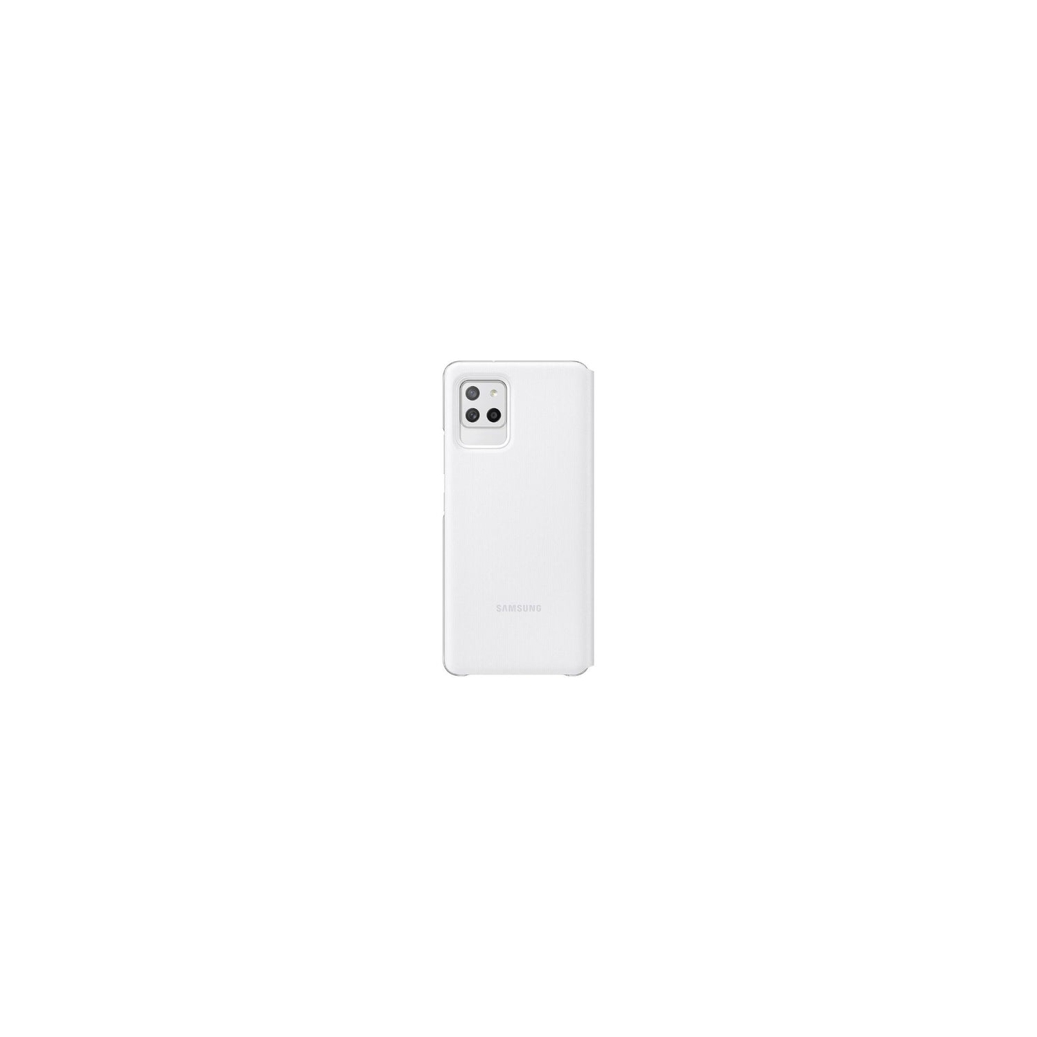 Samsung Galaxy A42 S-View Wallet Cover - White