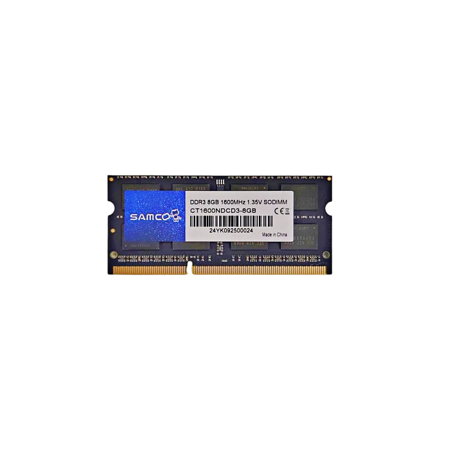 Mémoire DDR3 SoDIMM 1600&nbsp;MHz 8&nbsp;Go de Samco pour portable