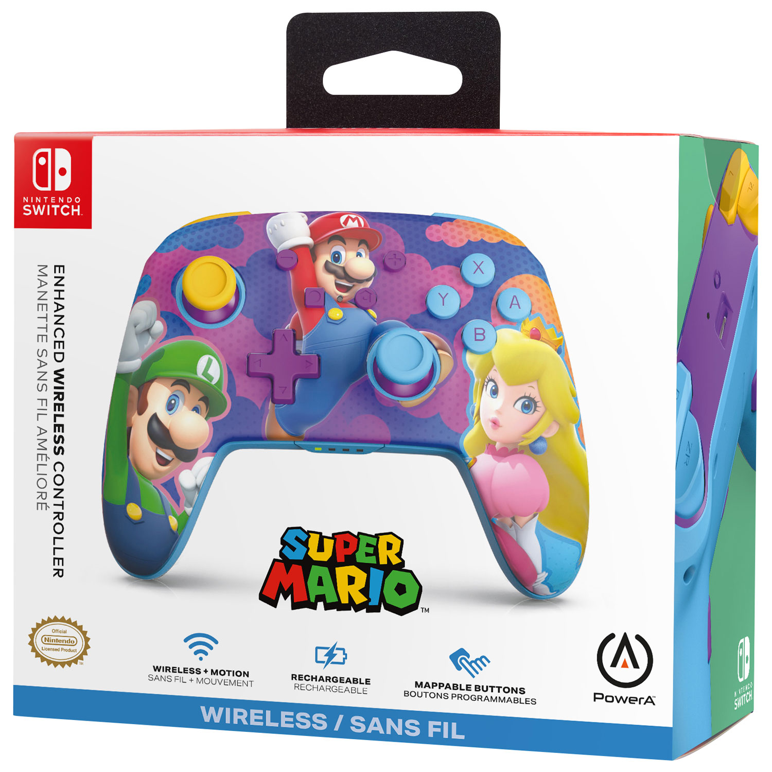 PowerA Enhanced Wireless Controller for Switch - Splash Heroes
