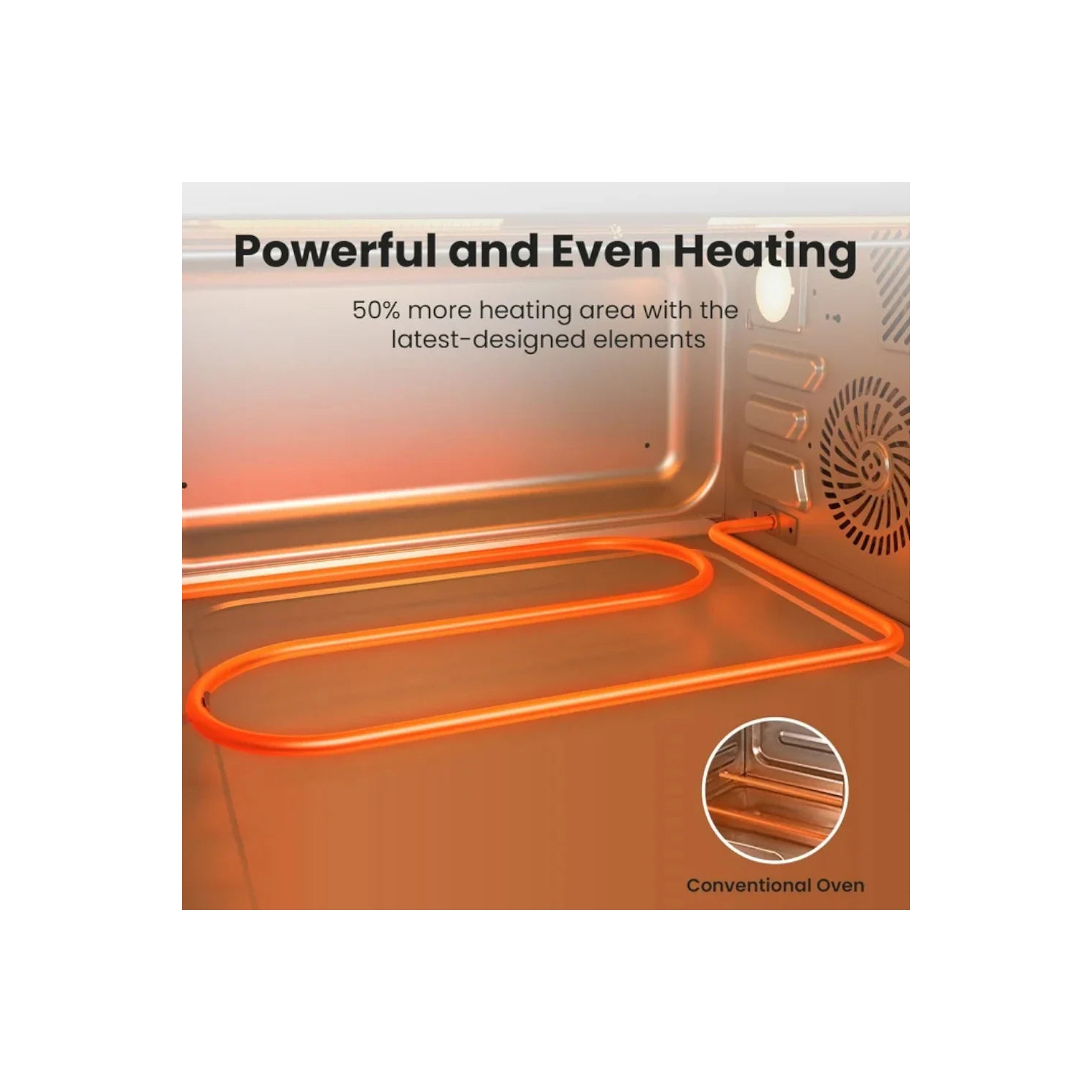 Refurbished Excellent-Comfee' CFO SA231 Toaster Oven & Air Fryer with Ultra-Rapid Heat Technology, 1750W Stainless Steel