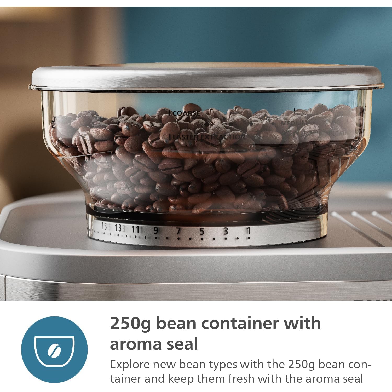 Machine à espresso semi-automatique Barista Brew de PHILIPS - Espresso simple et double + bouton Americano, contenant de grains de 250&nbsp;g, guide