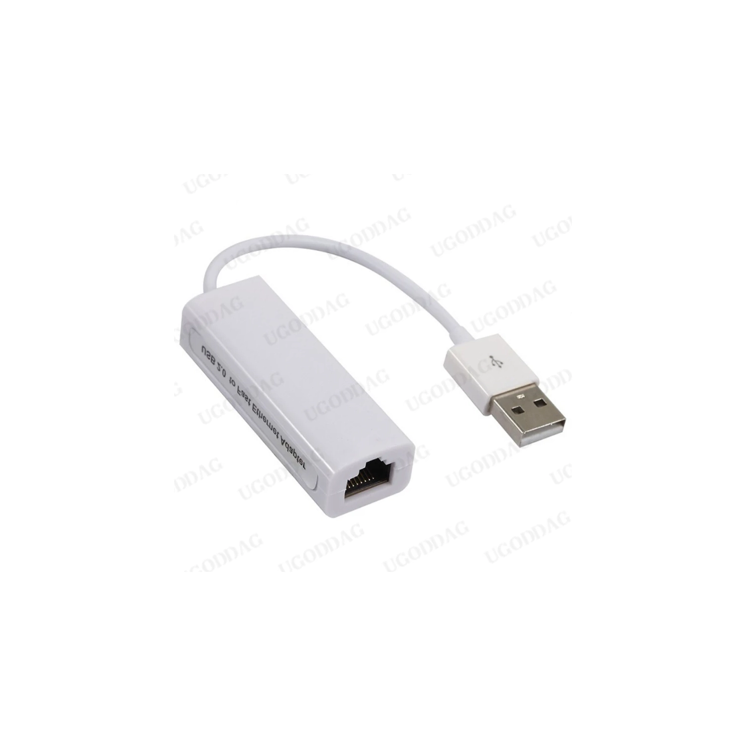 Carte réseau USB 2,0 USB à RJ45 10/100&nbsp;Mo/s USB vers Ethernet RJ45 Carte réseau pour PC portable Windows 7 8 10 11