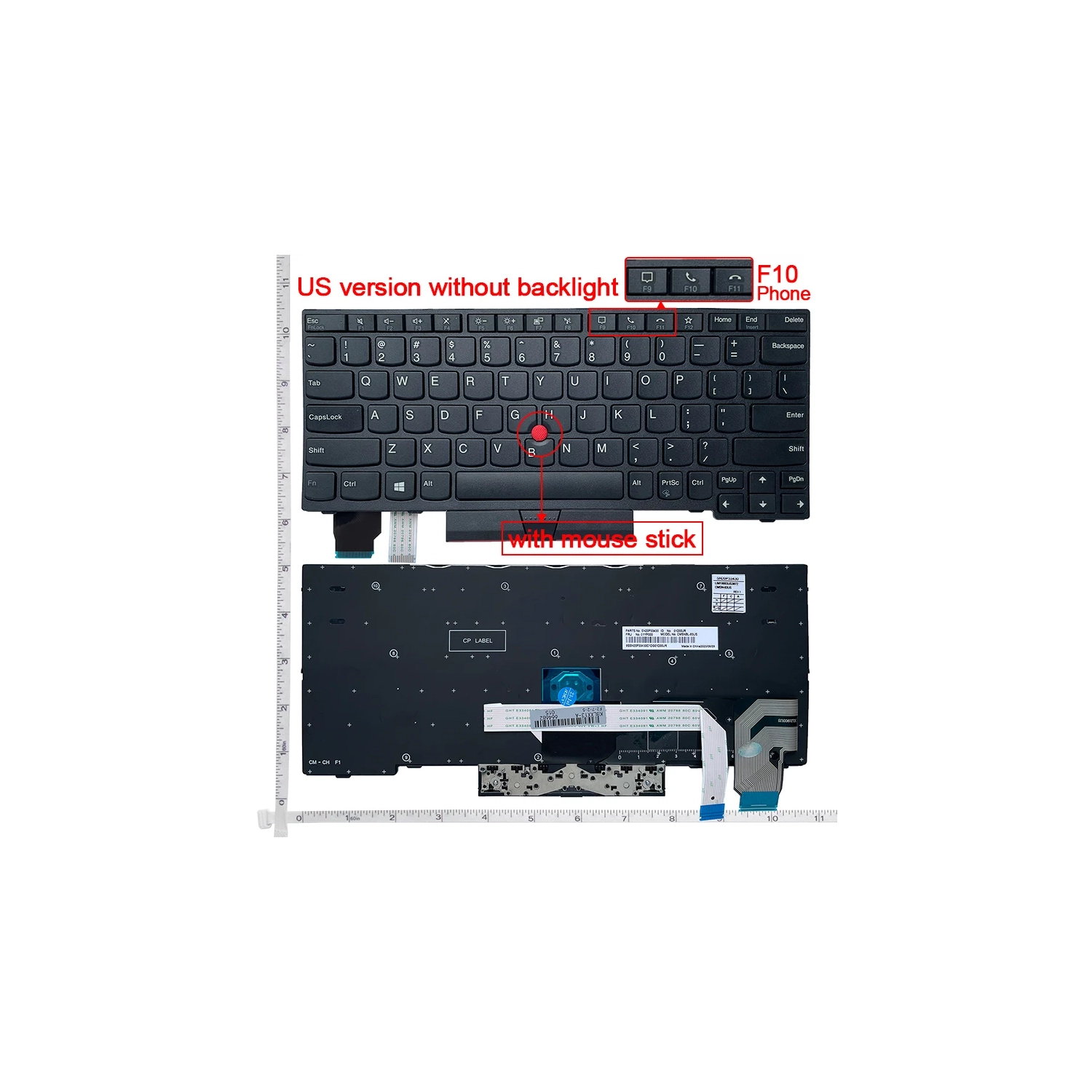 US NEW Keyboard For Lenovo IBM Thinkpad X13 Gen1/X13 Gen3/L13 Gen2/L13 Gen3/L13 Yoga Gen 2 English Laptop