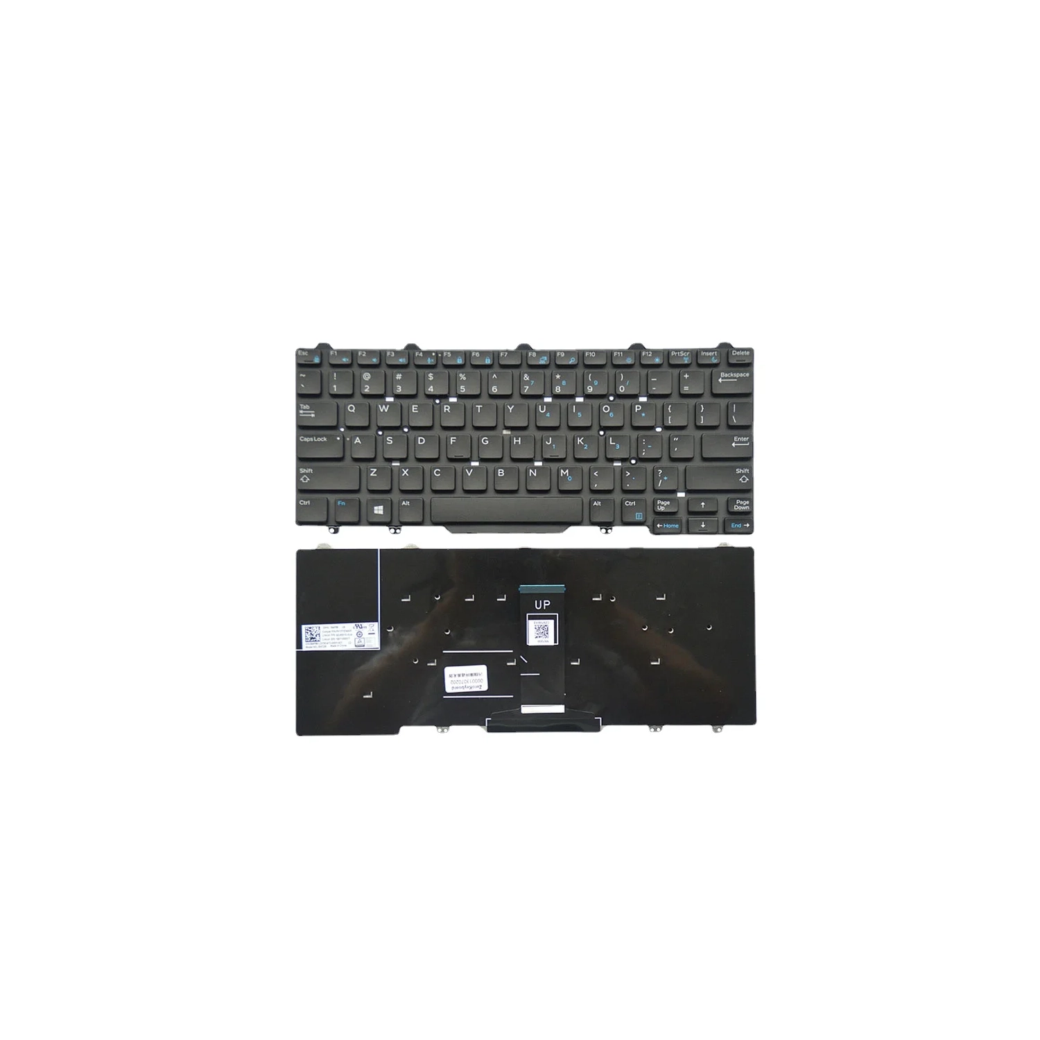 Replacement Keyboard for Dell Latitude E5450 E5470 E7450 E7470 7480 7490 5480 Laptop No Frame No Pointer No Backlight