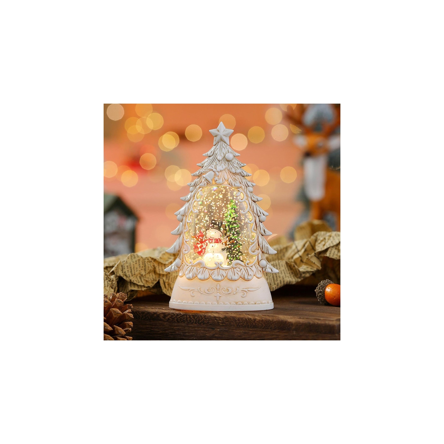 Lampes de bougie lumineuses, petits éoliennes, décorations de veilleuse, cadeaux pour enfants, présentoirs de fenêtre, Décorations