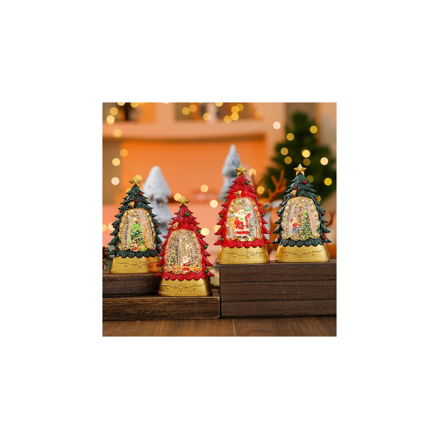 Lampes de bougie lumineuses, petits éoliennes, décorations de veilleuse, cadeaux pour enfants, présentoirs de fenêtre, Décorations