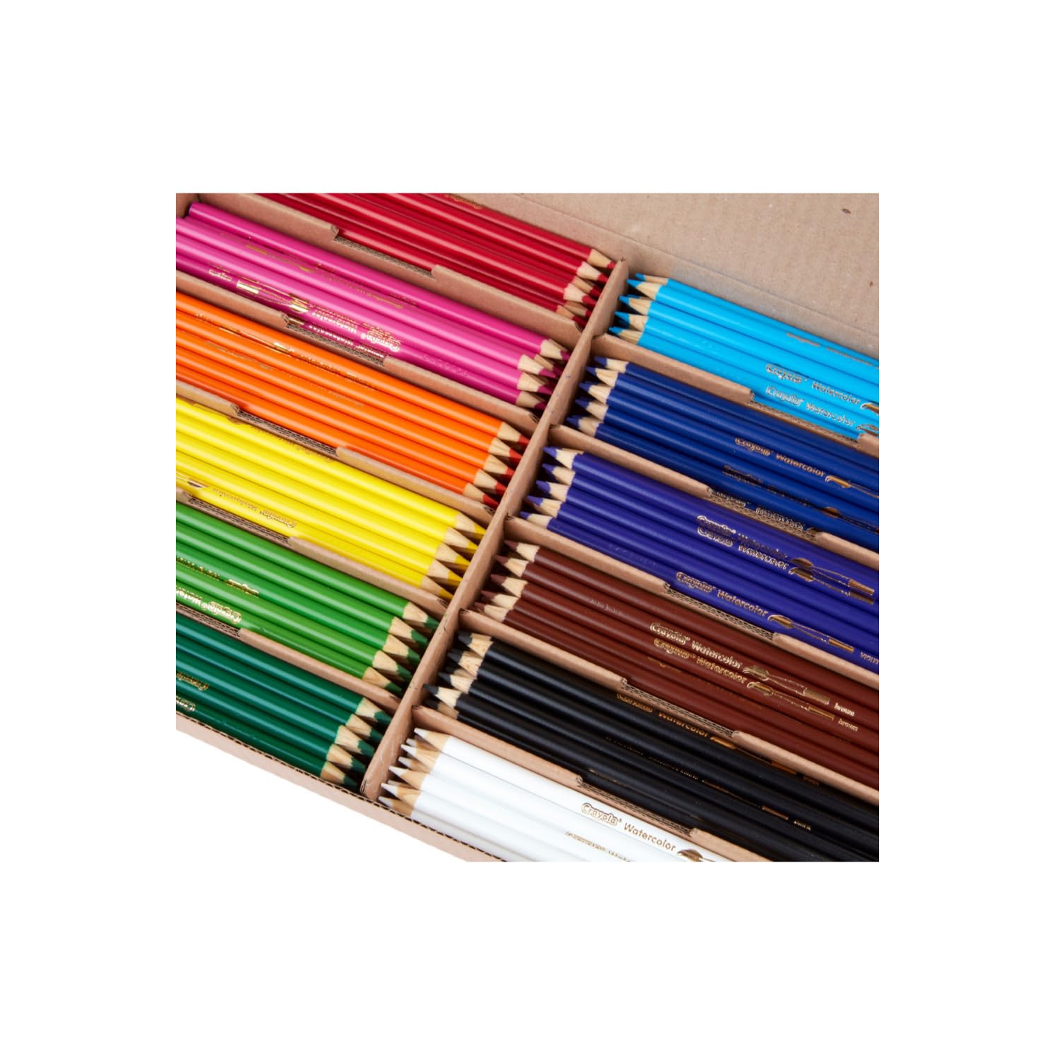 Crayola Watercolour Pencils Classpack, 240 Count