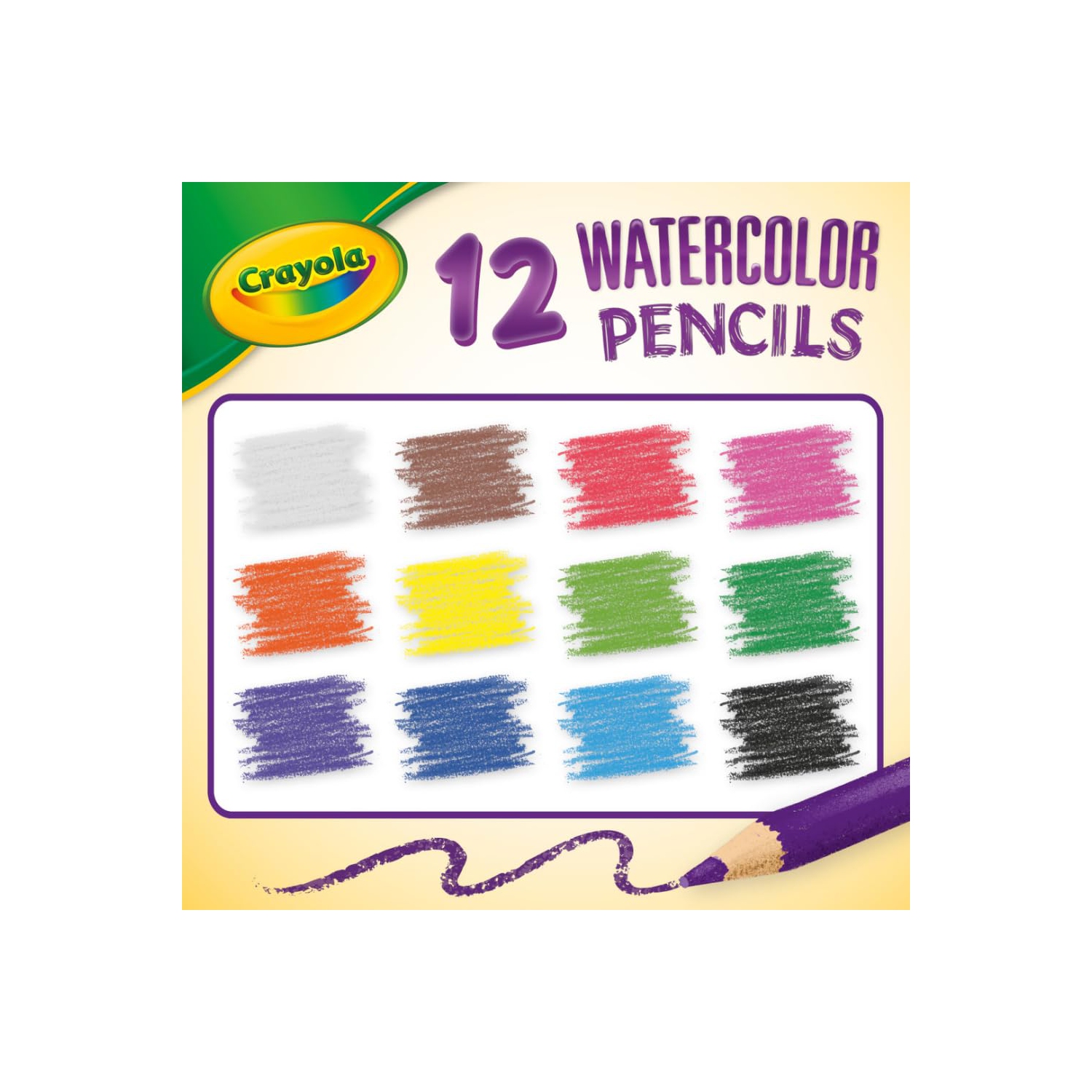 Crayola Watercolour Pencils Classpack, 240 Count