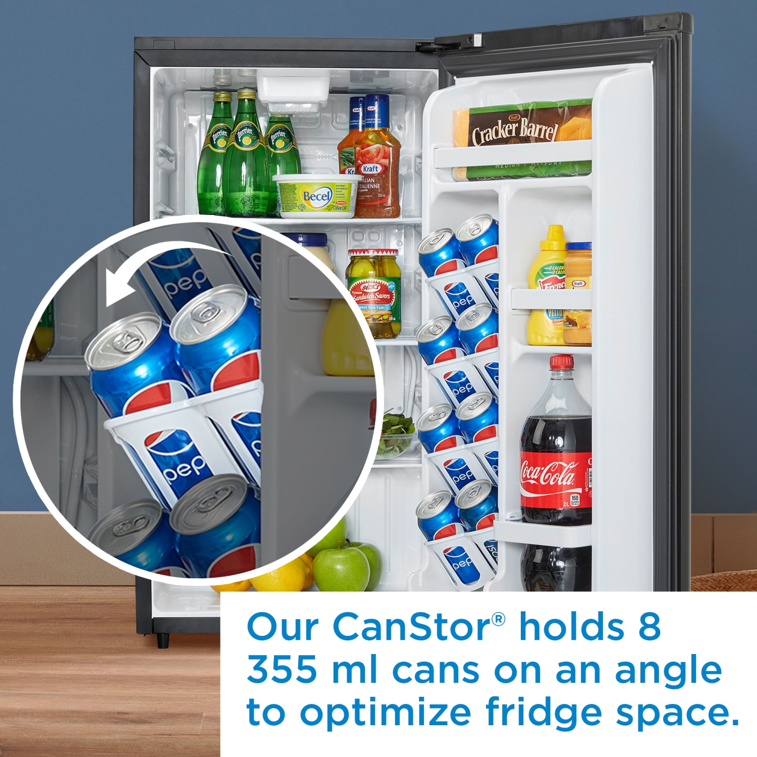 Danby DAR033A6BDB 3.3 cu. ft. Compact Fridge in Black