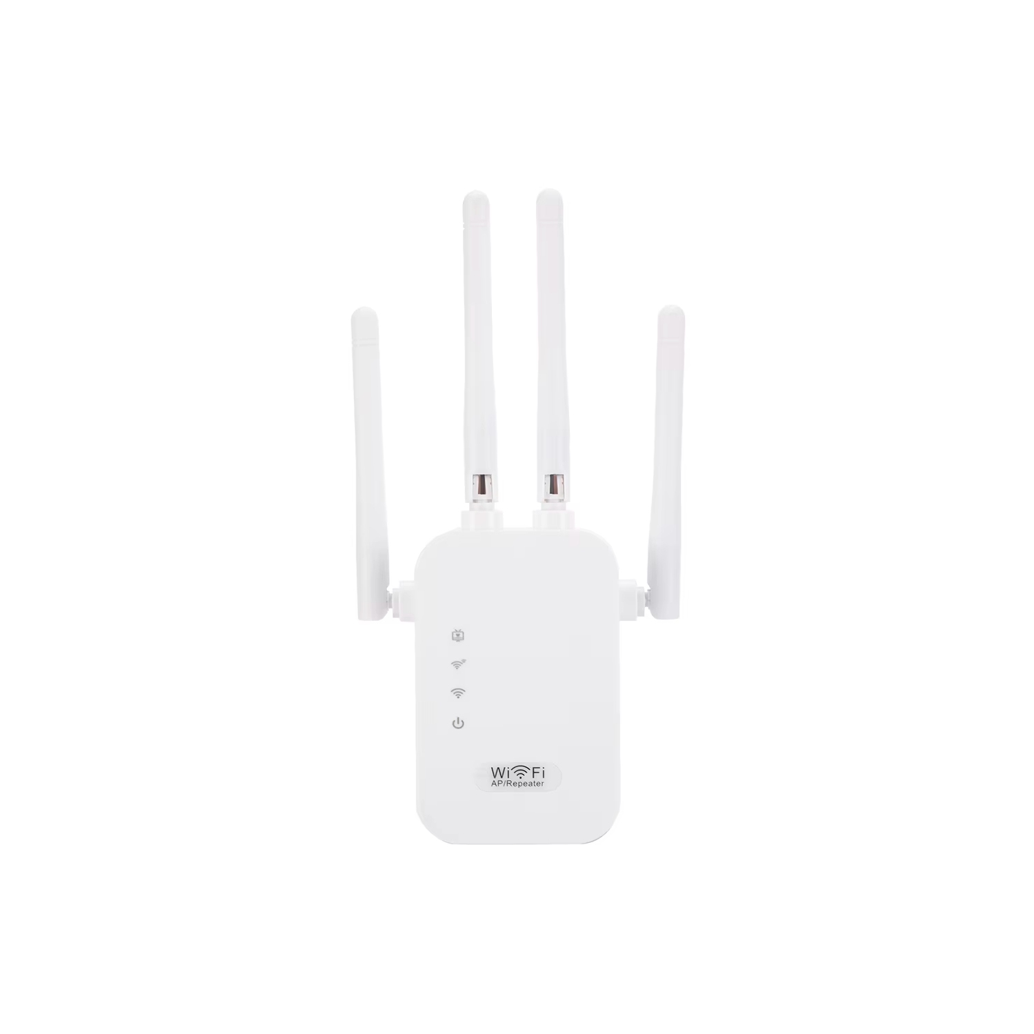 Wi-Fi Signal Booster with WAN/LAN Port Dual-Band 2.4GHz/5GHz WiFi Signal Amplifier 4 Antennas for Home Small Office