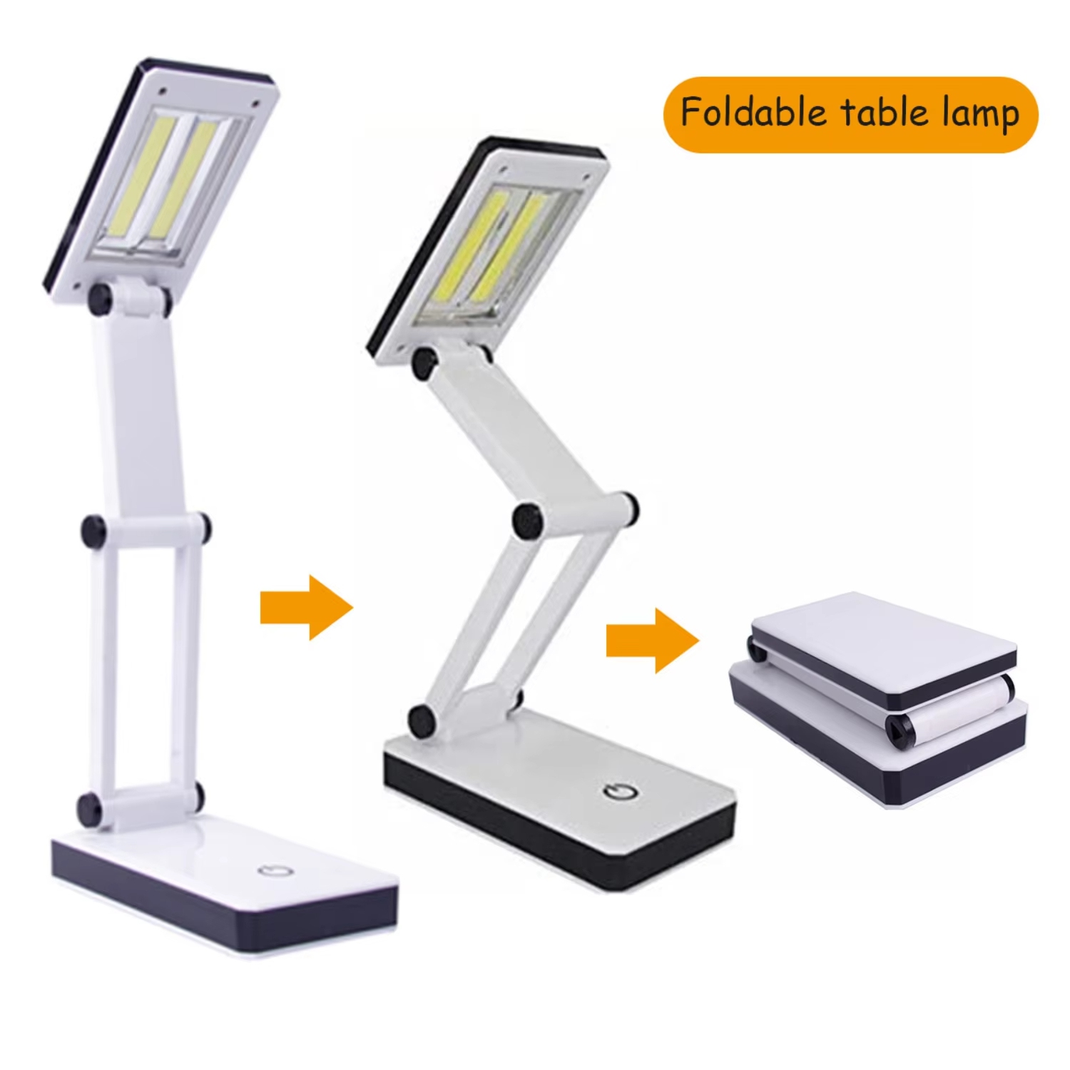 Office Table Light Foldable Desk Lamp -120LM Table Lamp Suitable for Office, Home and Travel