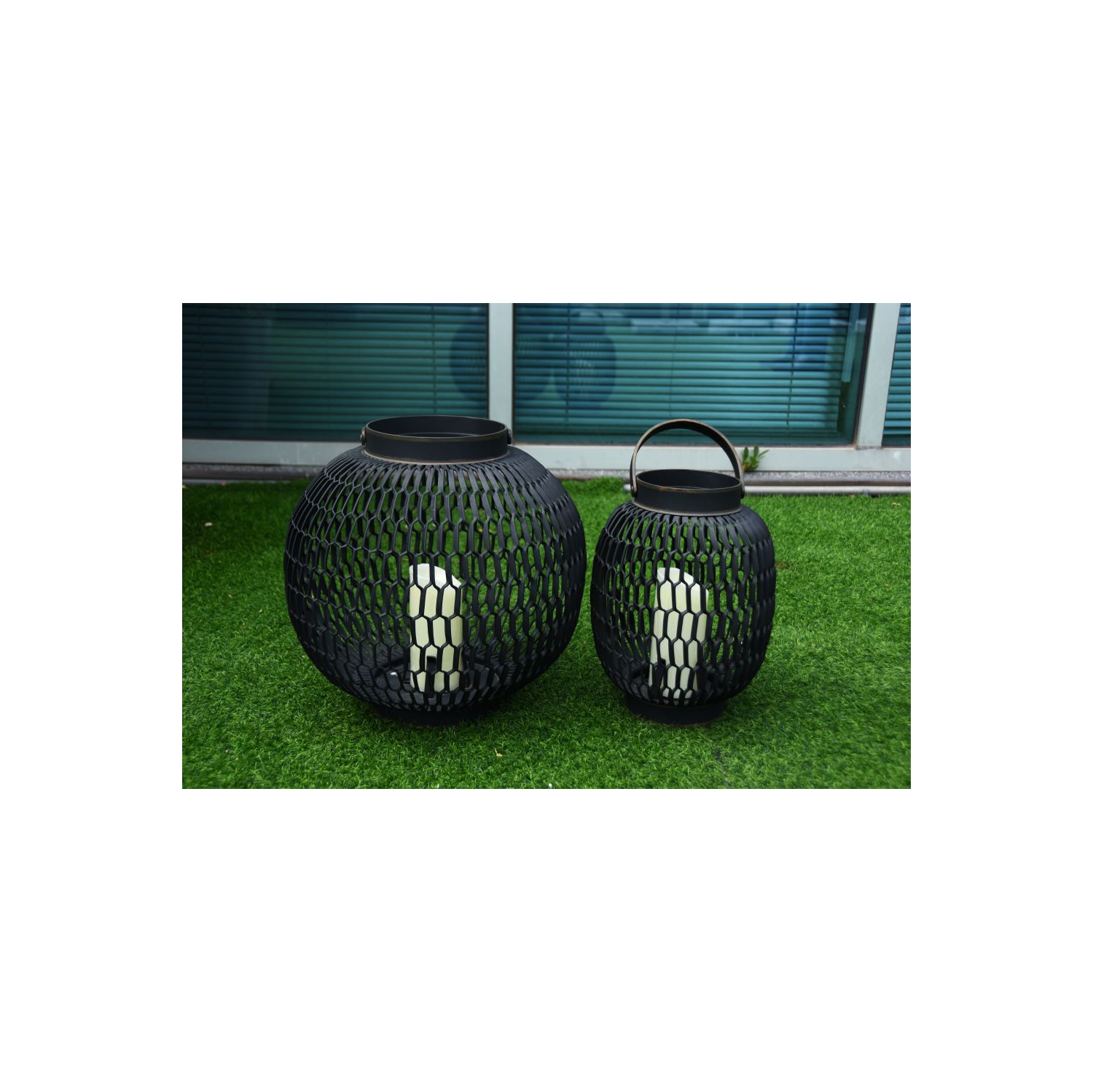 Elementi - Lantern with Handle - Oblong