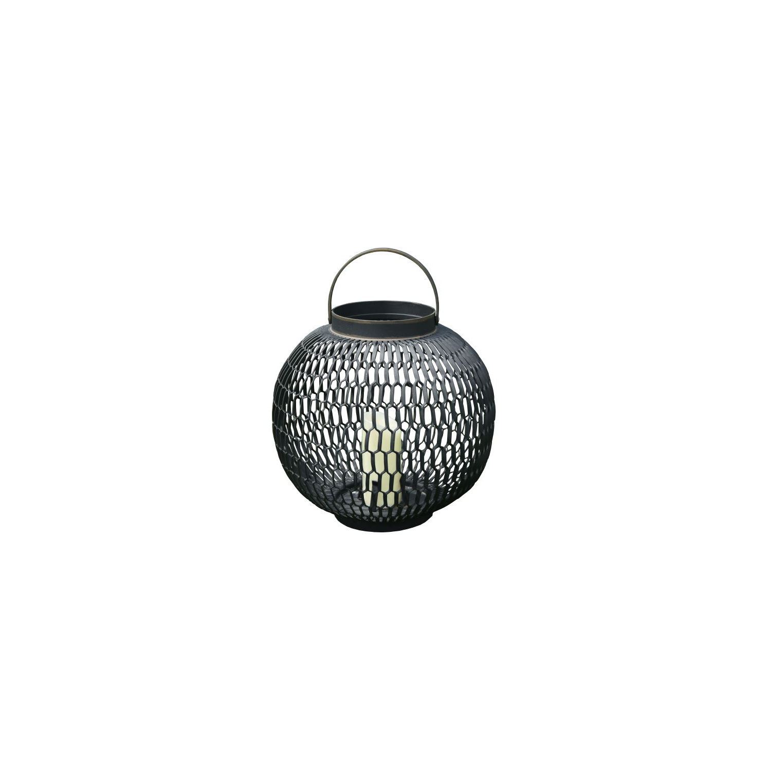 Elementi - Lantern with Handle - Round