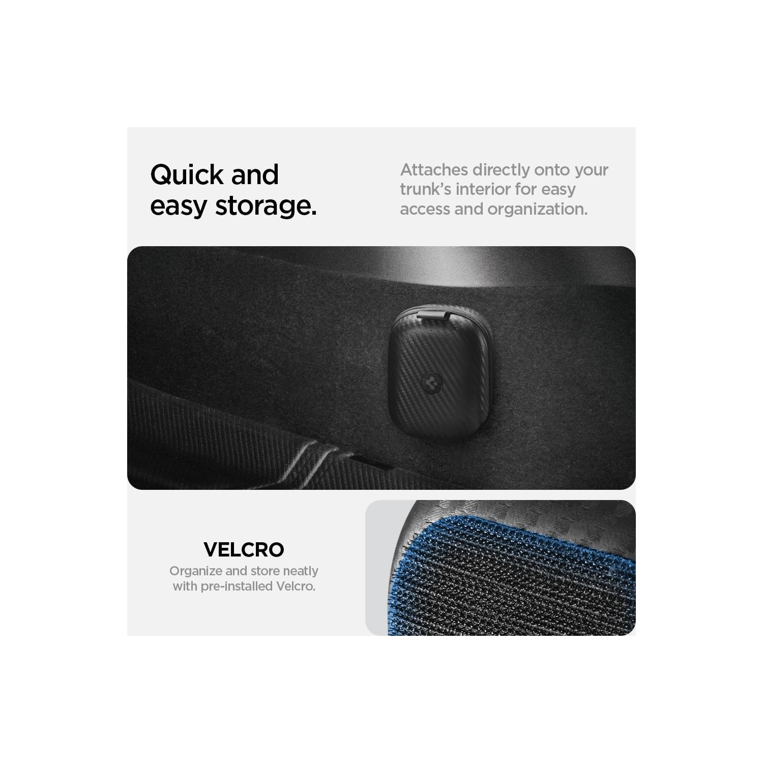 Étui adaptateur de Spigen conçu pour l'adaptateur de chargement SAE J1772 de Tesla avec ouverture/fermeture magnétique