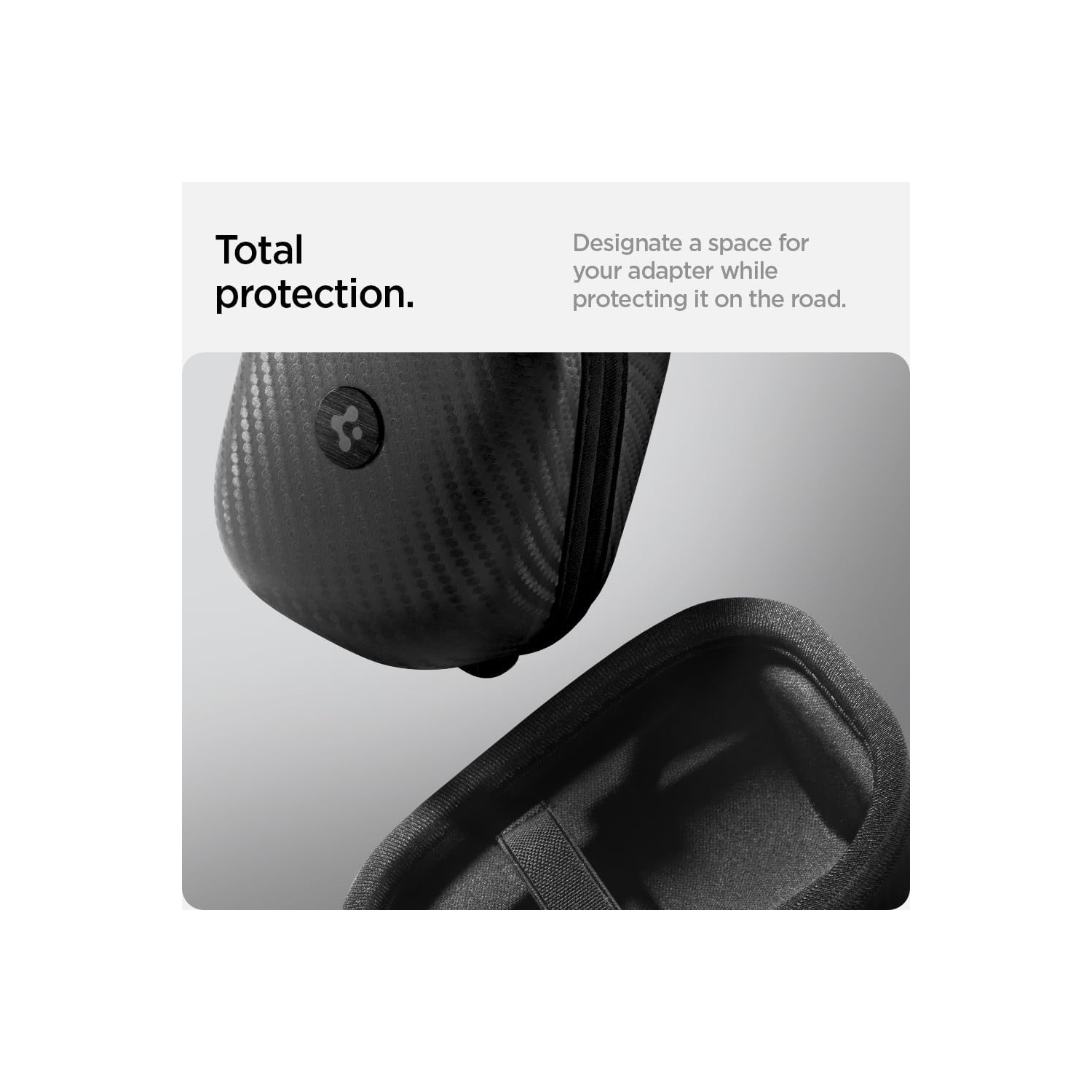 Étui adaptateur de Spigen conçu pour l'adaptateur de chargement SAE J1772 de Tesla avec ouverture/fermeture magnétique