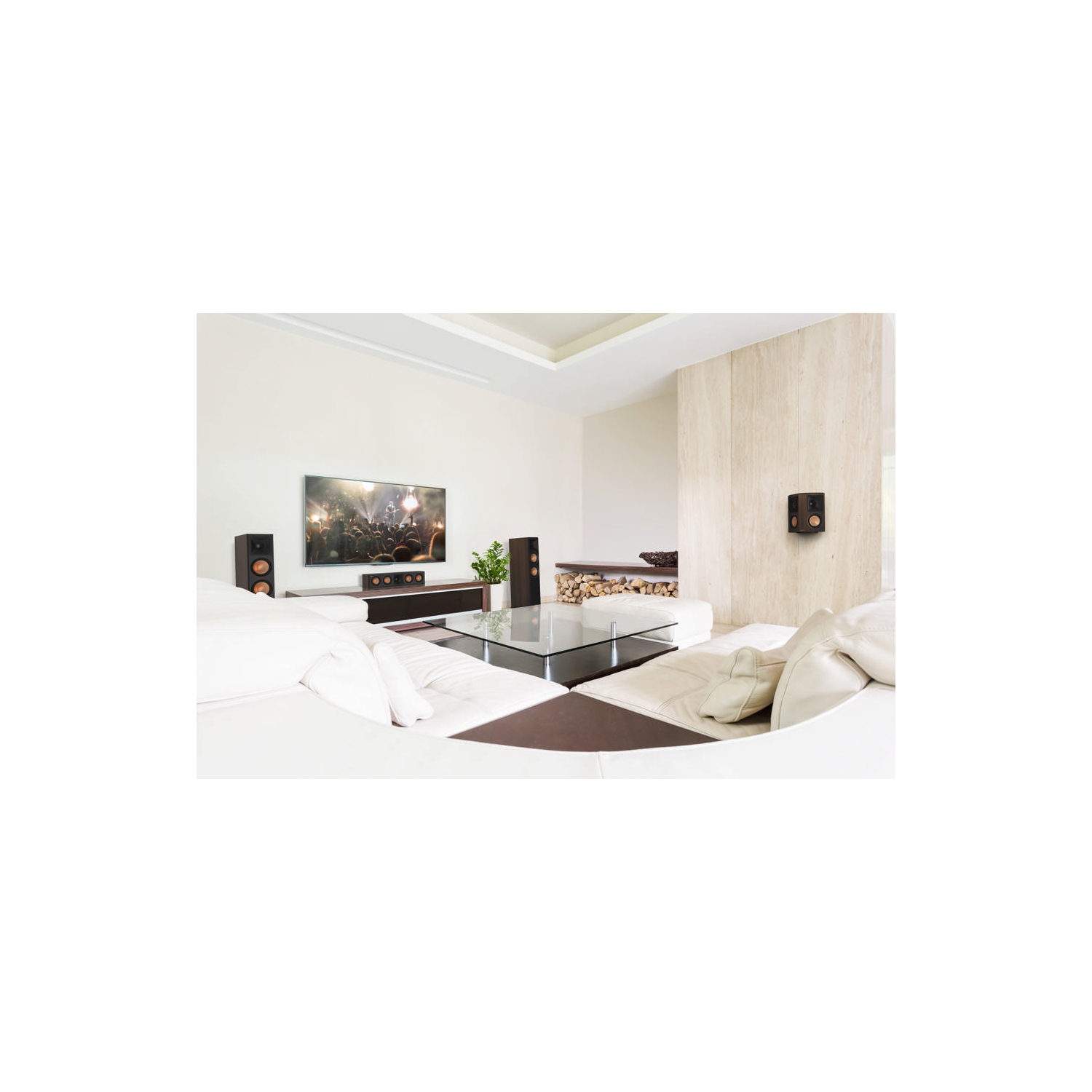 Boîte ouverte - Deux haut-parleurs ambiophoniques de 5,25&nbsp;po Reference Premiere RP-502S II de Klipsch - Paire (RP502SWII)