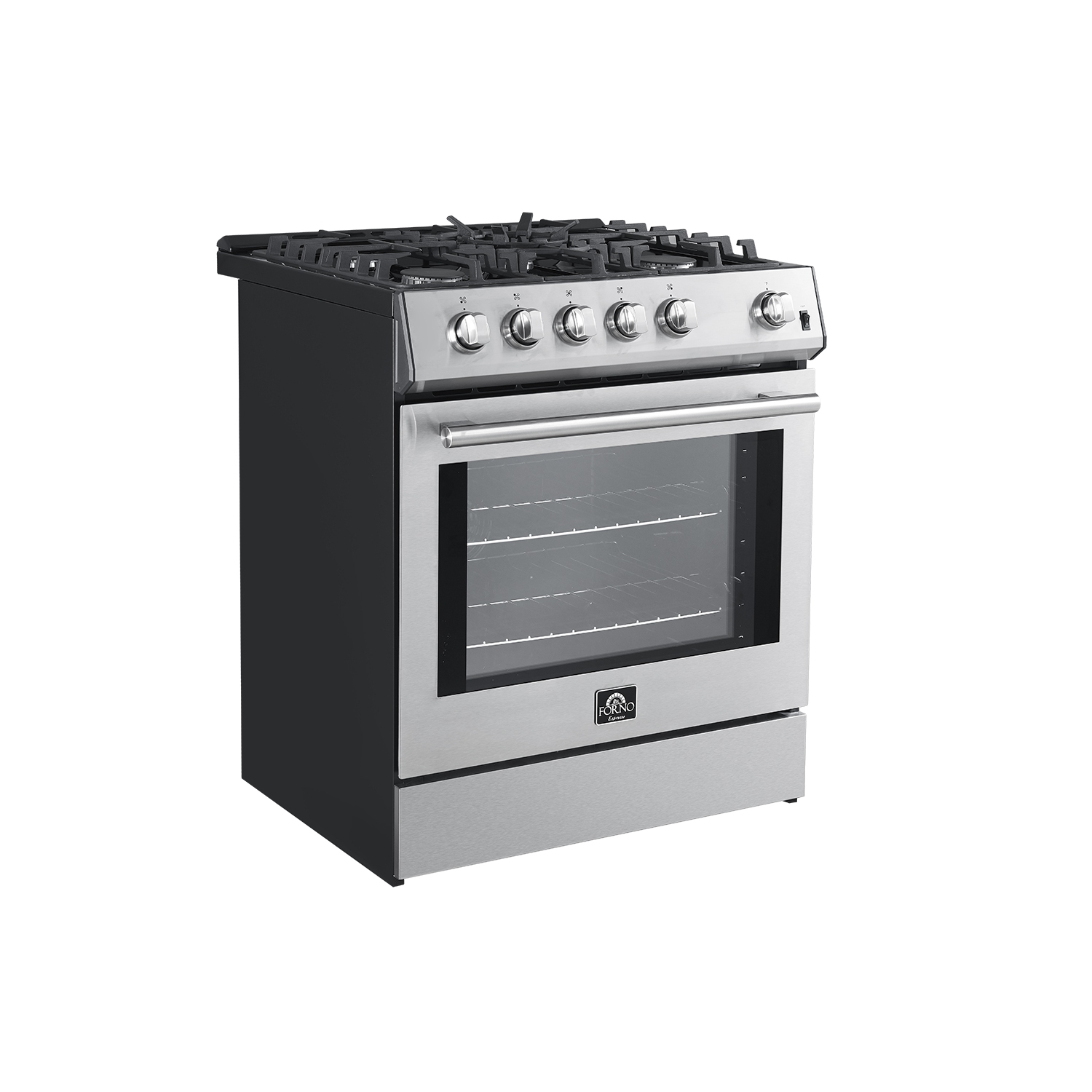 Forno Leonardo – Cuisinière à gaz de 30&nbsp;po en acier inoxydable