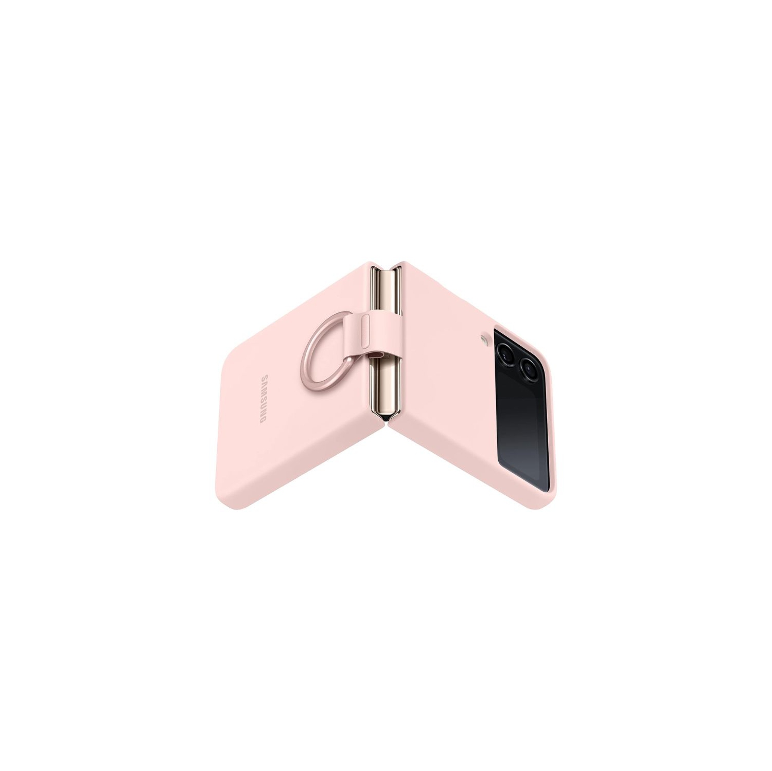 Samsung Silicone Ring Case - Samsung Galaxy Z Flip4 - Pink
