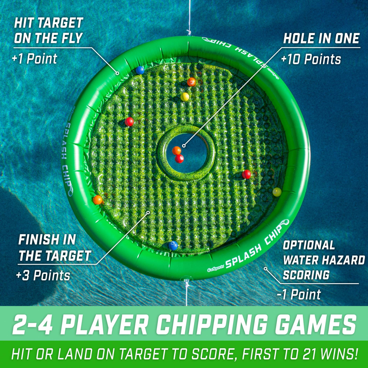 GoSports - Splash Chip Floating Golf Game