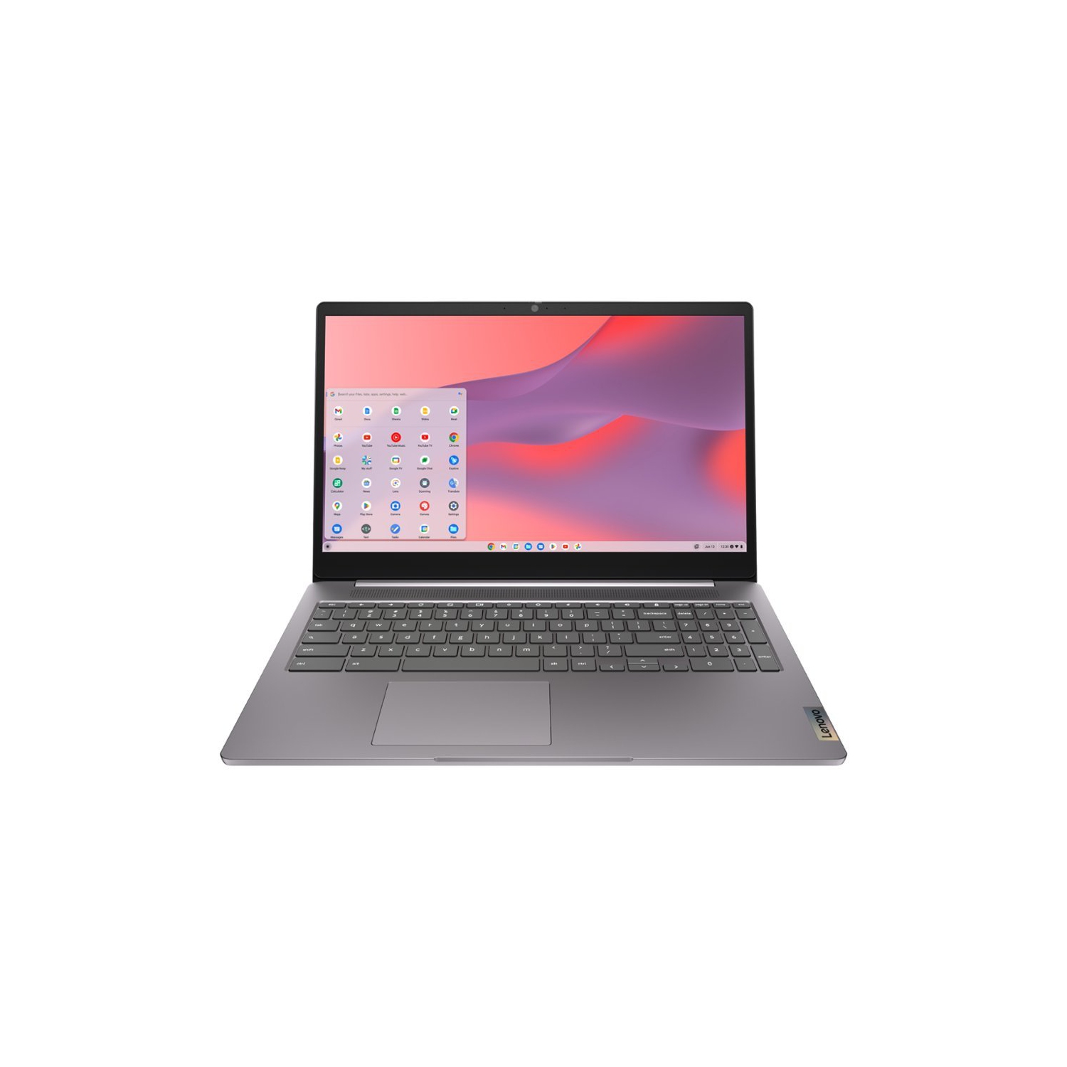 Lenovo - IdeaPad 3i Chromebook 15.6" FHD 1920 x 1080 Laptop - Intel Celeron N4500 - 4GB Memory with 64GB eMMC Storage - Artic Grey - Chrome OS 64 bit - Wi-Fi 6 - Google Assistant