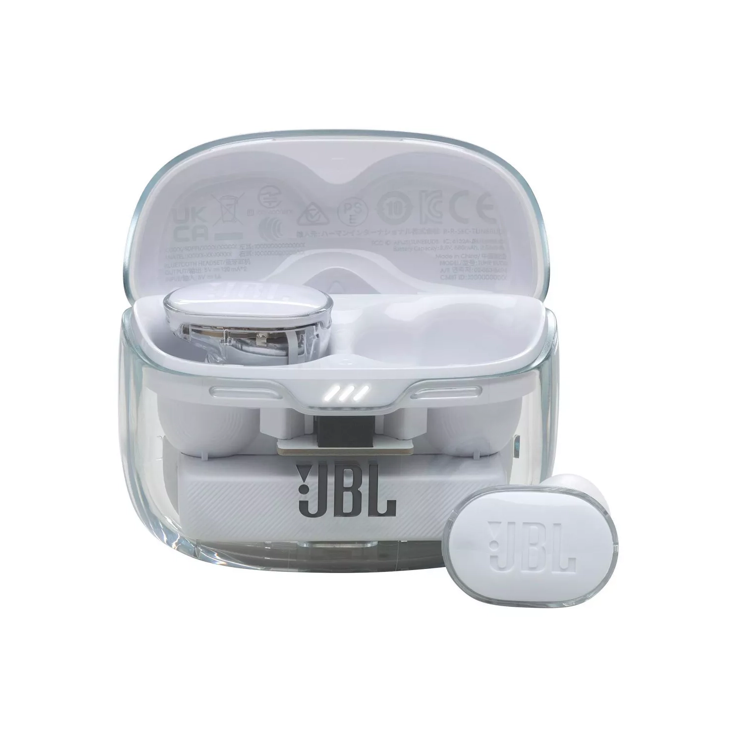 Open Box - JBL Tune Buds True Wireless Bluetooth Earbuds - Ghost White