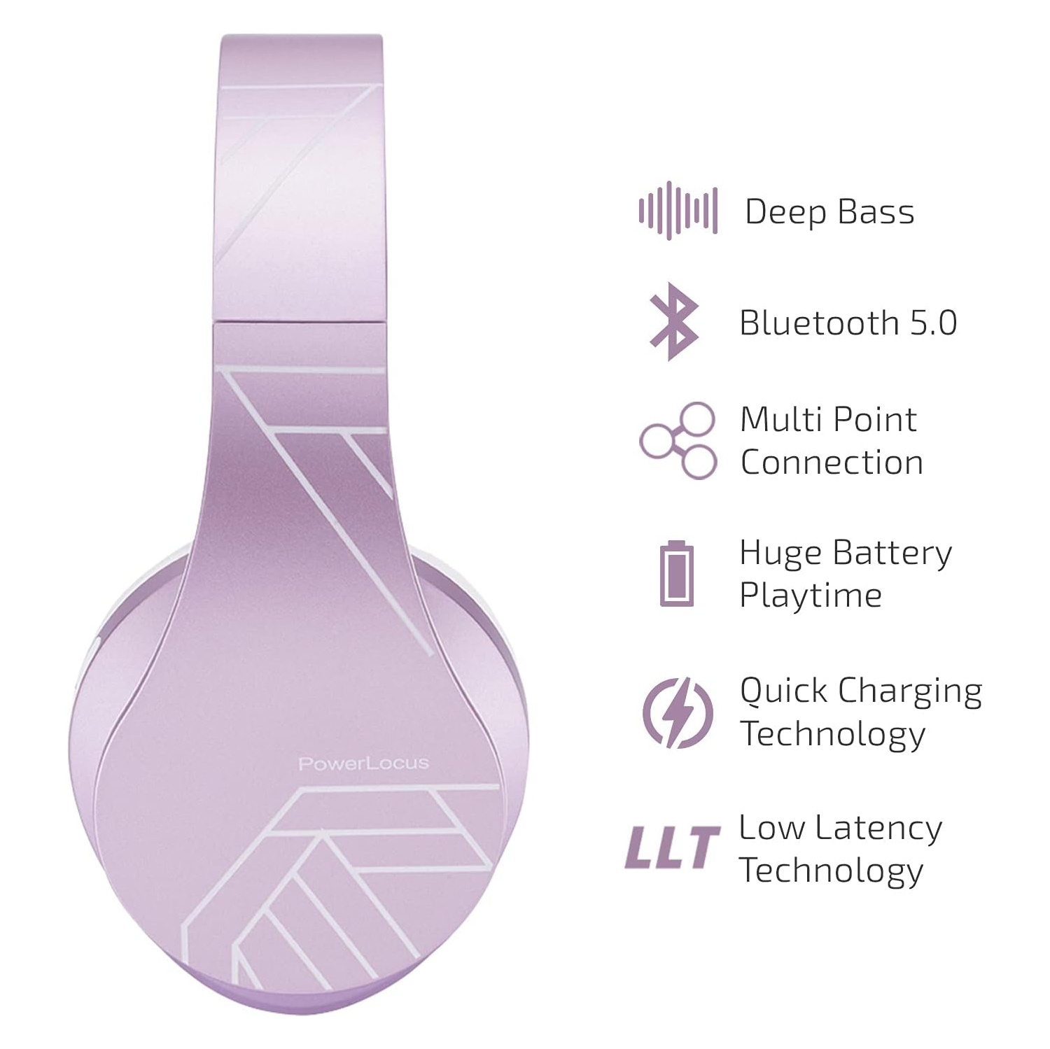 Casque d'écoute Bluetooth, écouteurs sans fil avec microphone, écouteurs pliables, casque d'écoute en mousse à mémoire souple, radio FM pour