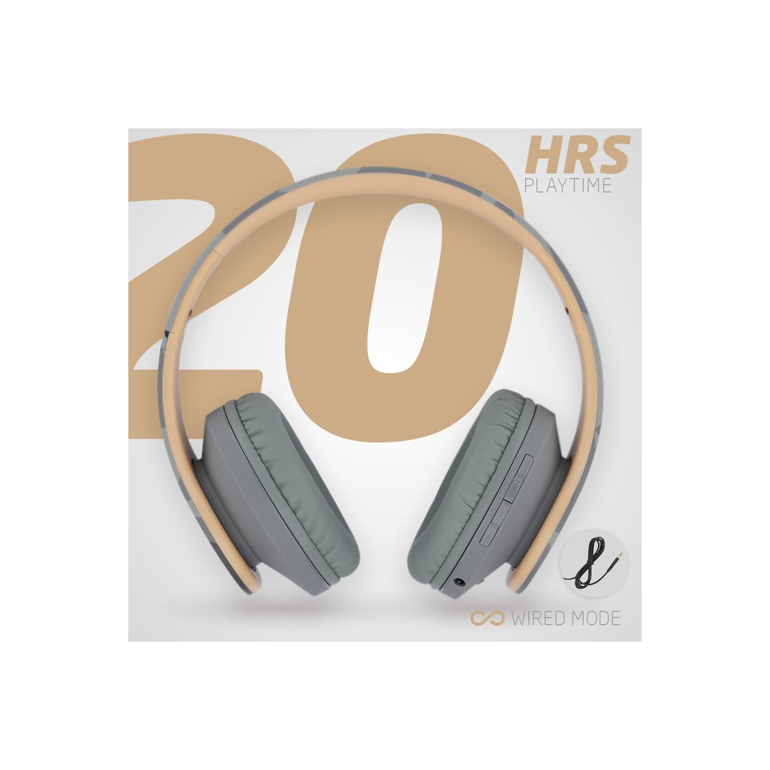 Casque d'écoute Bluetooth, écouteurs sans fil avec microphone, écouteurs pliables, casque d'écoute en mousse à mémoire souple, radio FM pour