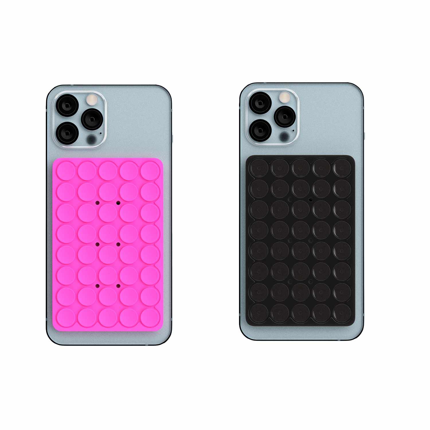 Ensemble PhoneSquid de Blu Element de 2&nbsp;: Noir et fuchsia
