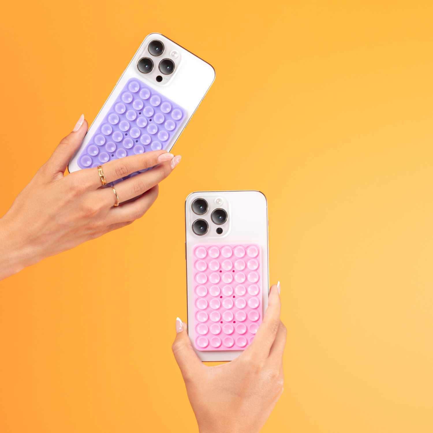 Blu Element PhoneSquid Pack of 2: Black and Purple