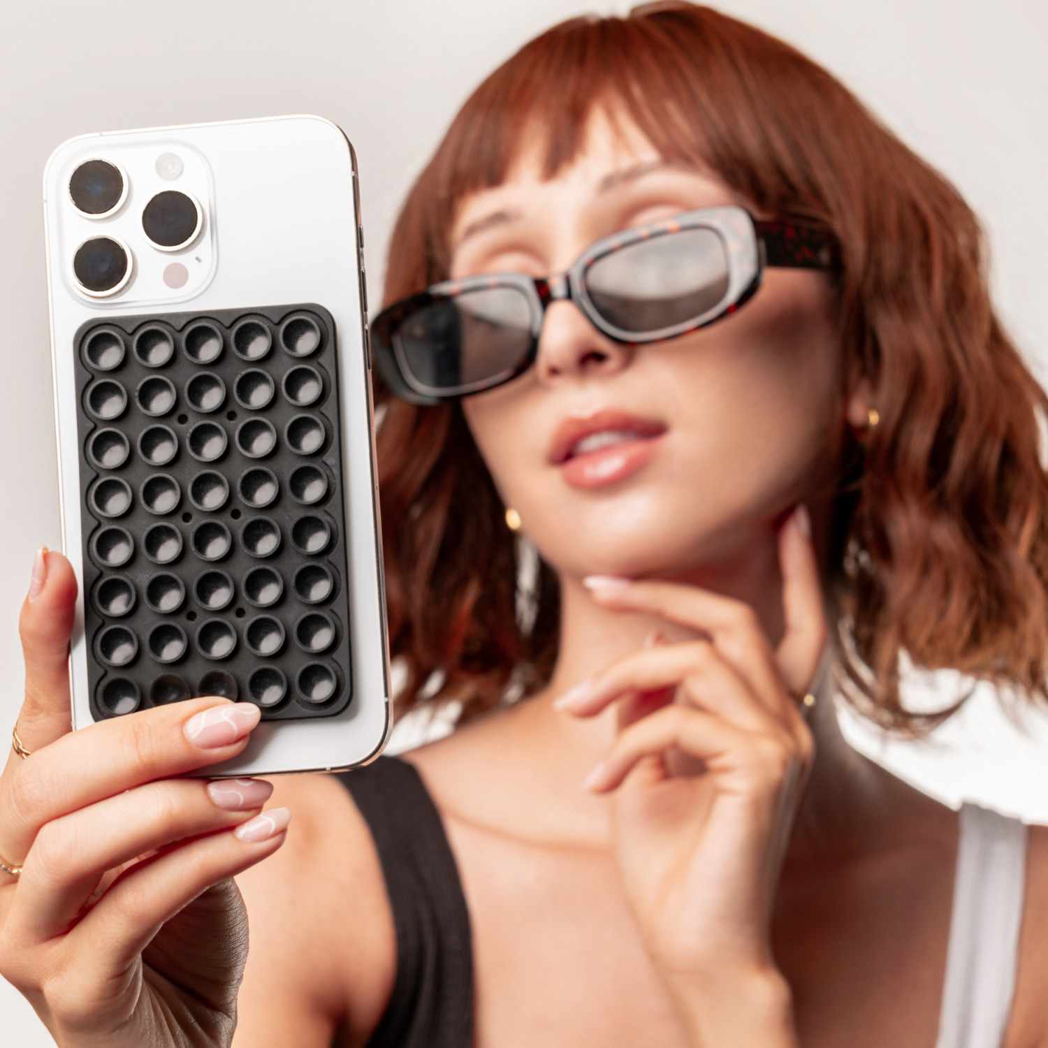 Blu Element PhoneSquid Pack of 2: Black and Purple