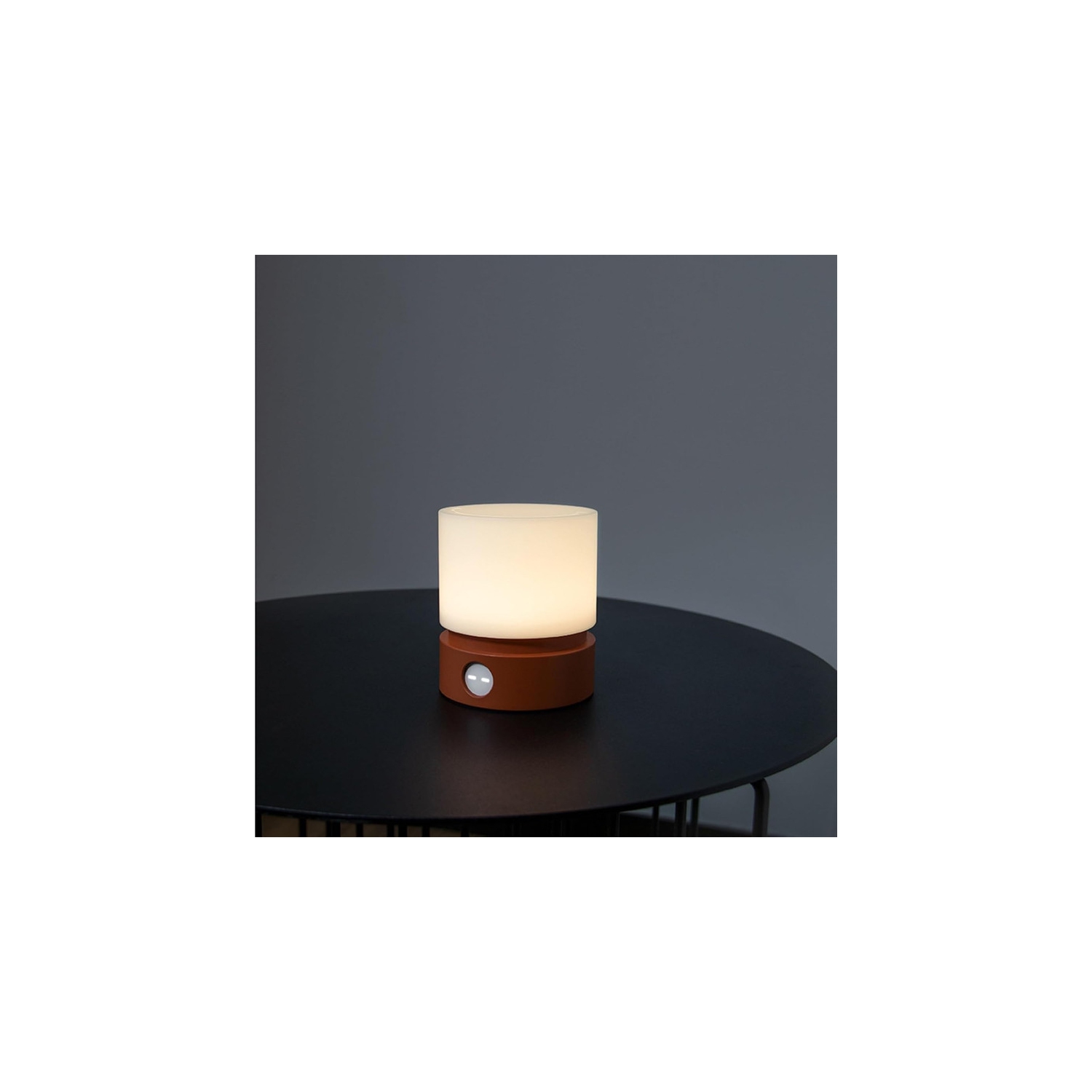 Cylindrical Lamp Rechargeable Night Light Bedside Desktop LED Desk Lamp Infinite Touch Breathing Atmosphere Lamp