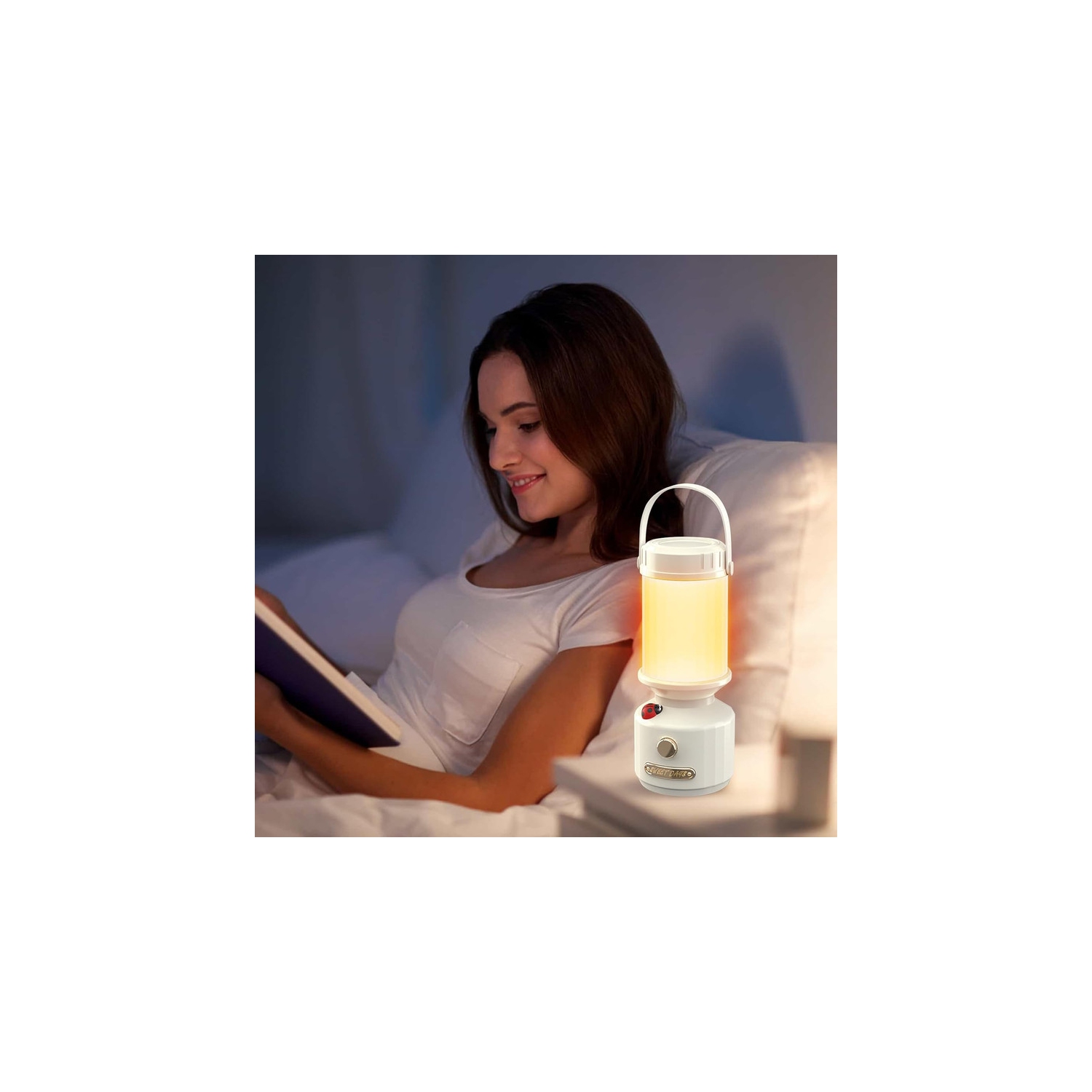 Lantern Camping Essentials Lights Lights for Camping,Smart Lamp for Bedroom | Portable Camping Lantern, Rechargeable Lamp LED Light Lantern, Outdoor