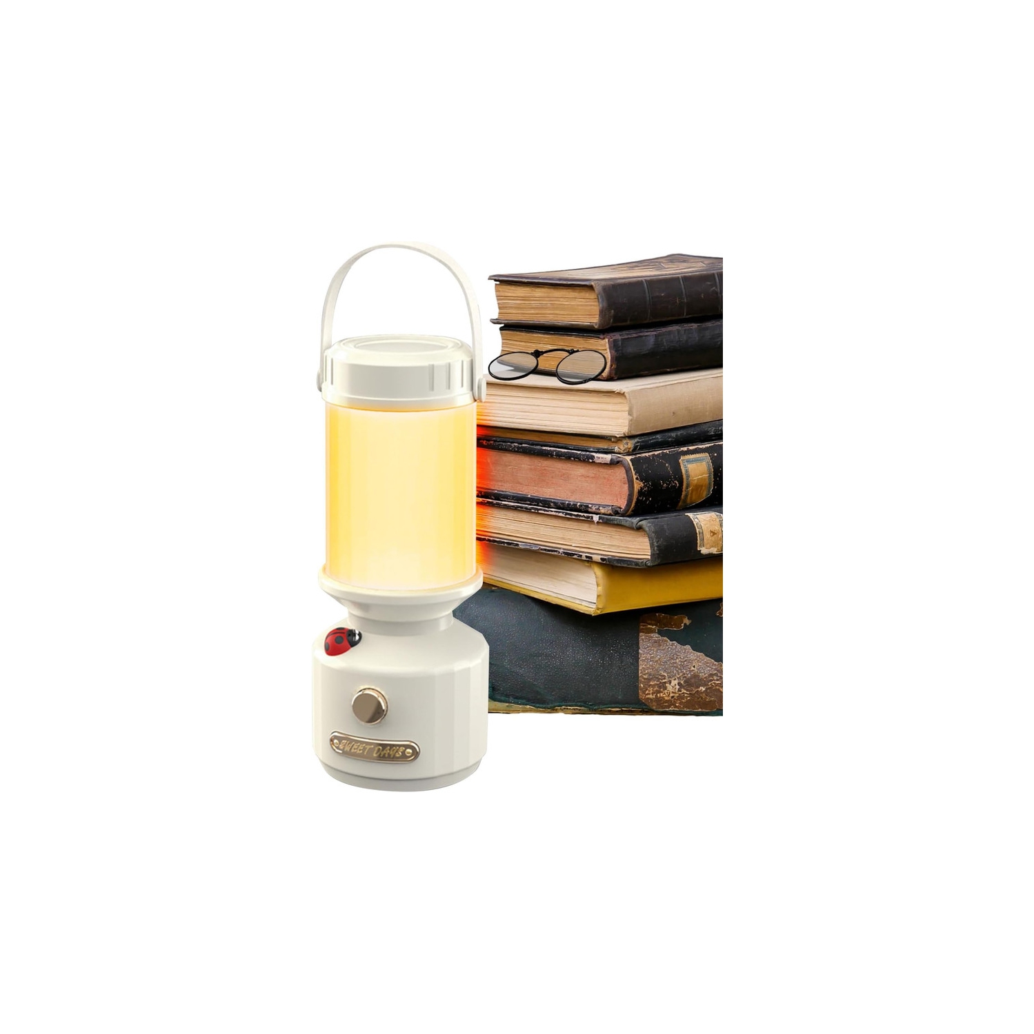 Lantern Camping Essentials Lights Lights for Camping,Smart Lamp for Bedroom | Portable Camping Lantern, Rechargeable Lamp LED Light Lantern, Outdoor