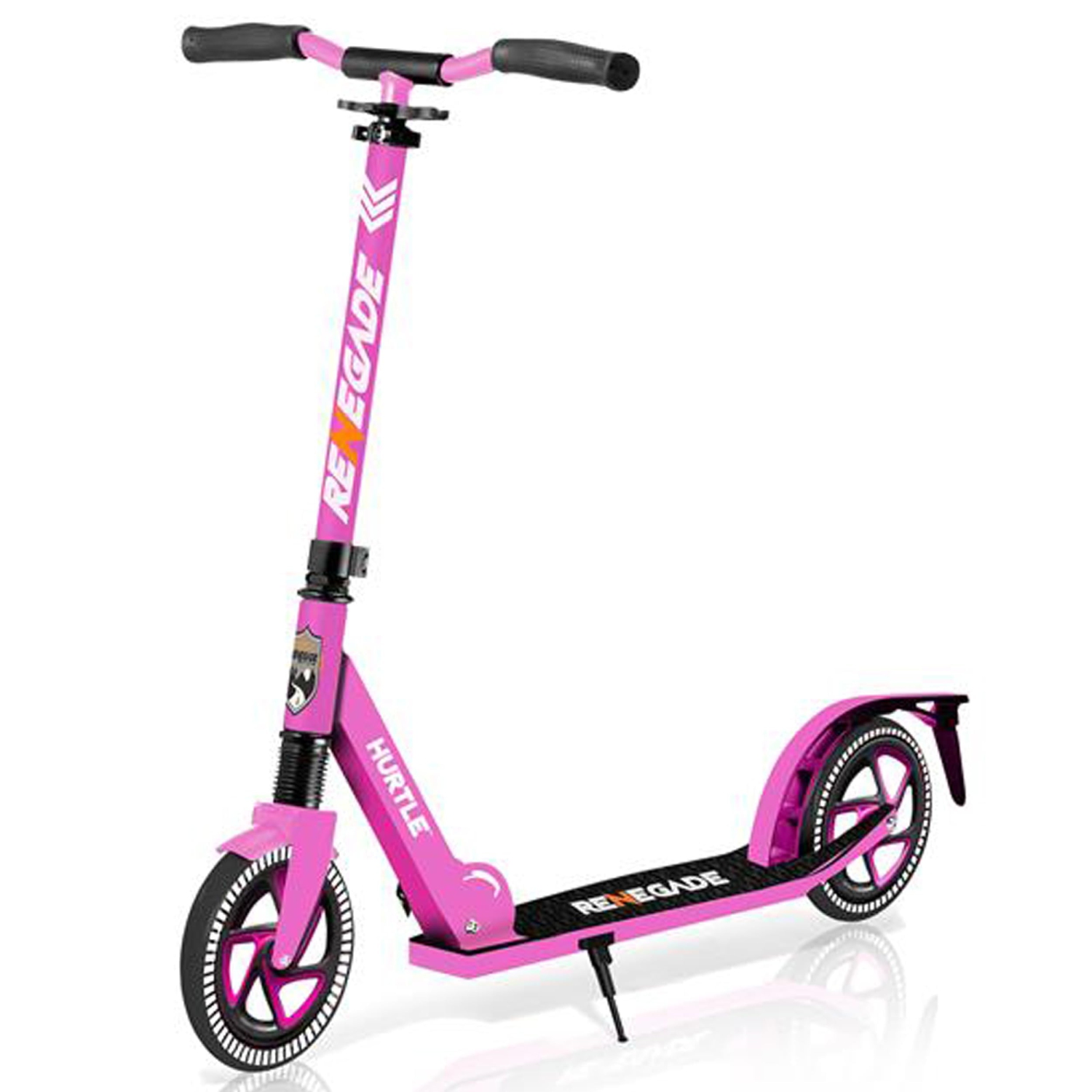 Trottinette légère et pliable – Trottinette réglable pour adolescents et adultes, plateforme en alliage avec roues à impact élevé (Pi.