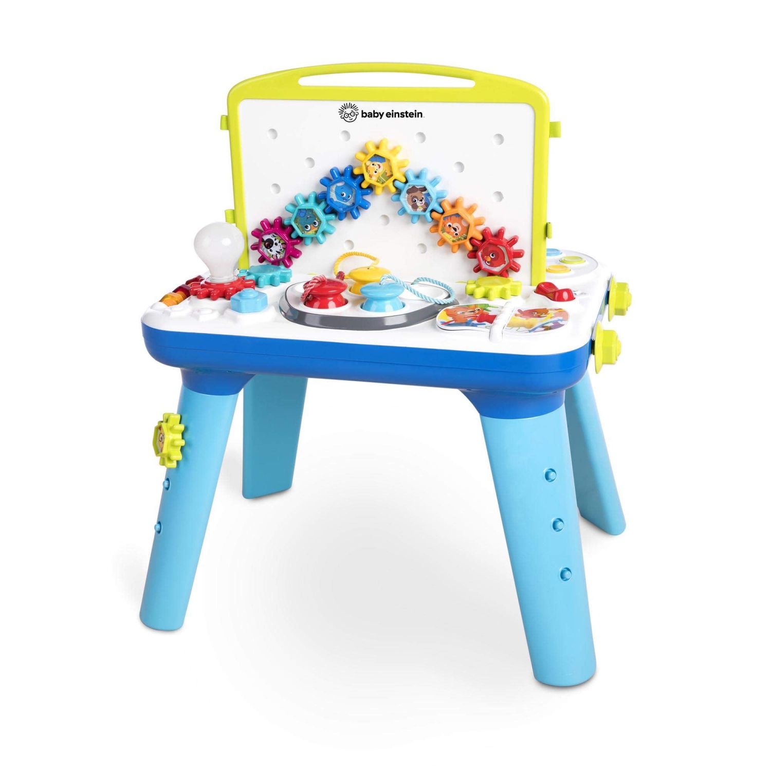 Table d'activités Curiosity de Baby Einstein avec jouet pour tout-petits, lumières et mélodies, âge 12&nbsp;mois et plus