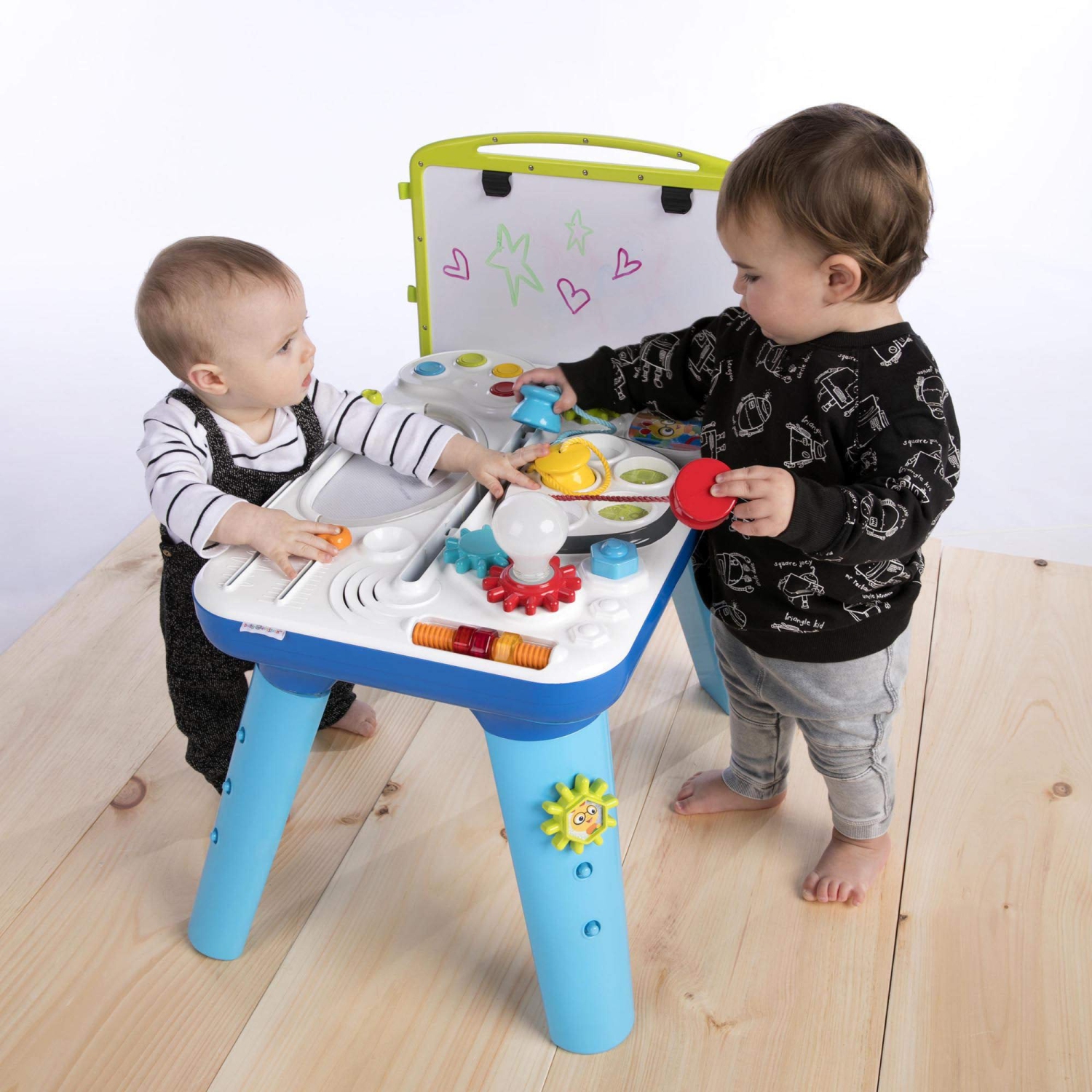 Table d'activités Curiosity de Baby Einstein avec jouet pour tout-petits, lumières et mélodies, âge 12&nbsp;mois et plus