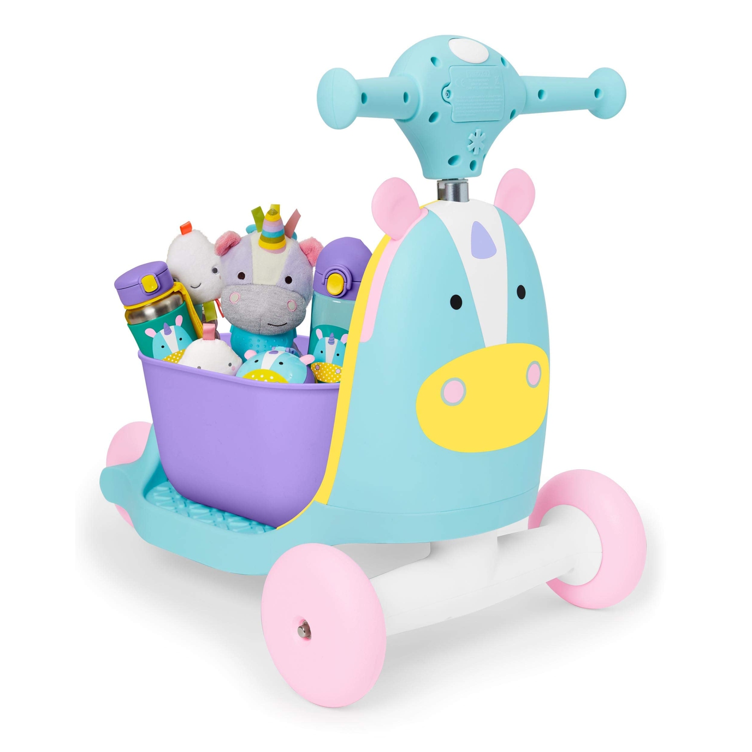 Trotteur d'activités 3-en-1 de Skip Hop pour jeune enfant, licorne Zoo