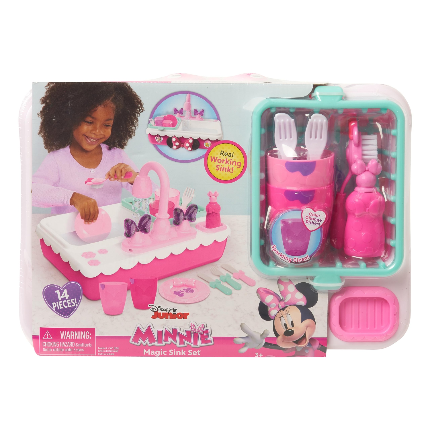 Minnie Happy Helpers Magical Sink, Pink
