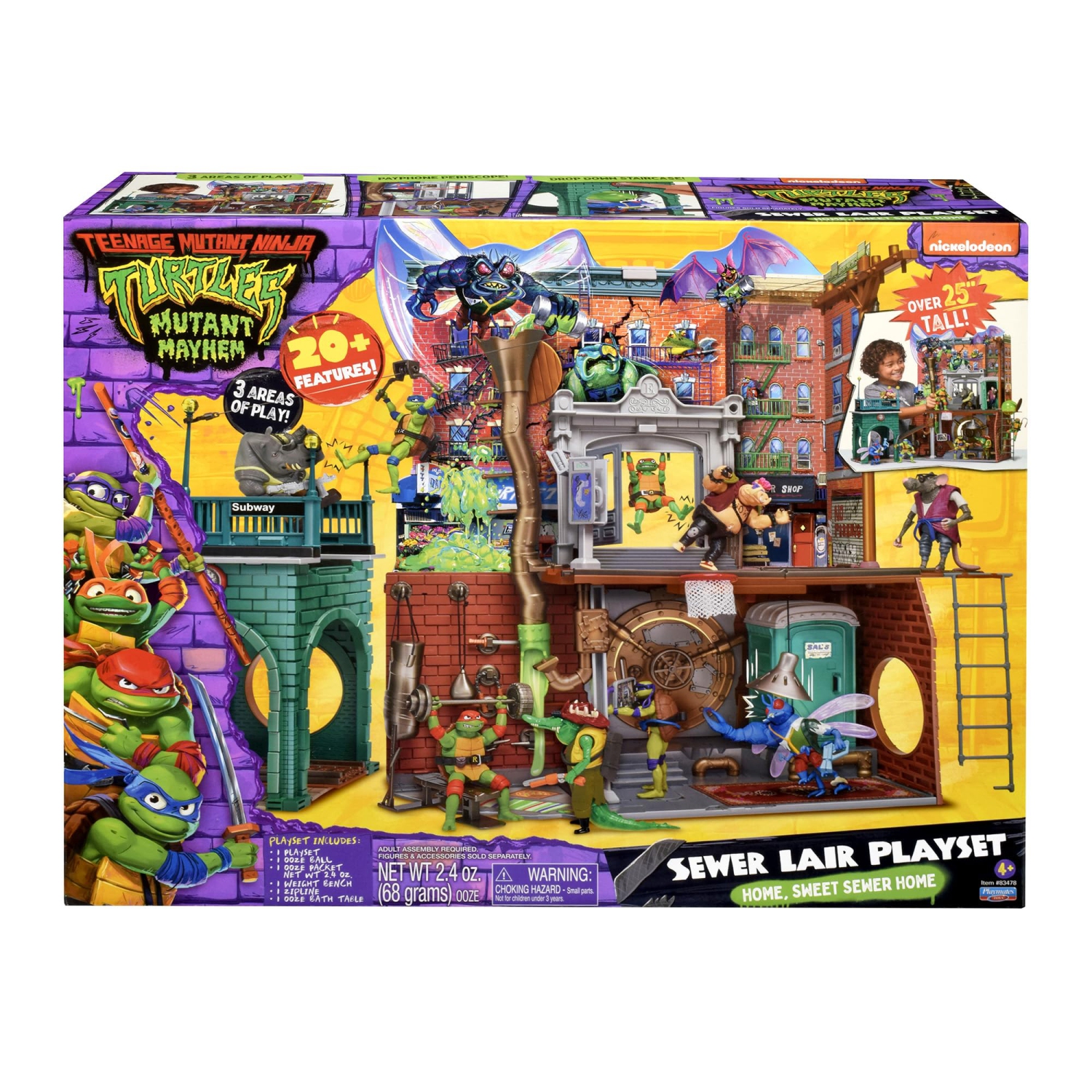 Tmnt lair playset sales