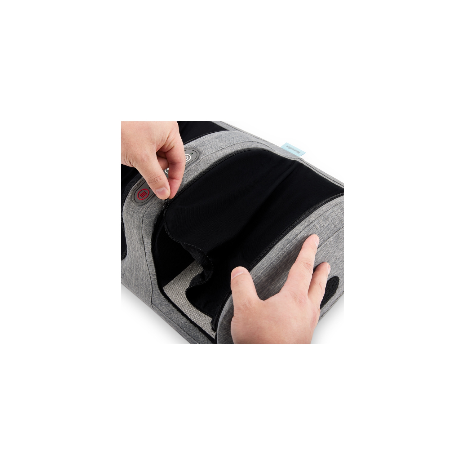 Masseur shiatsu à l'air pour les pieds et les mollets de HoMedics