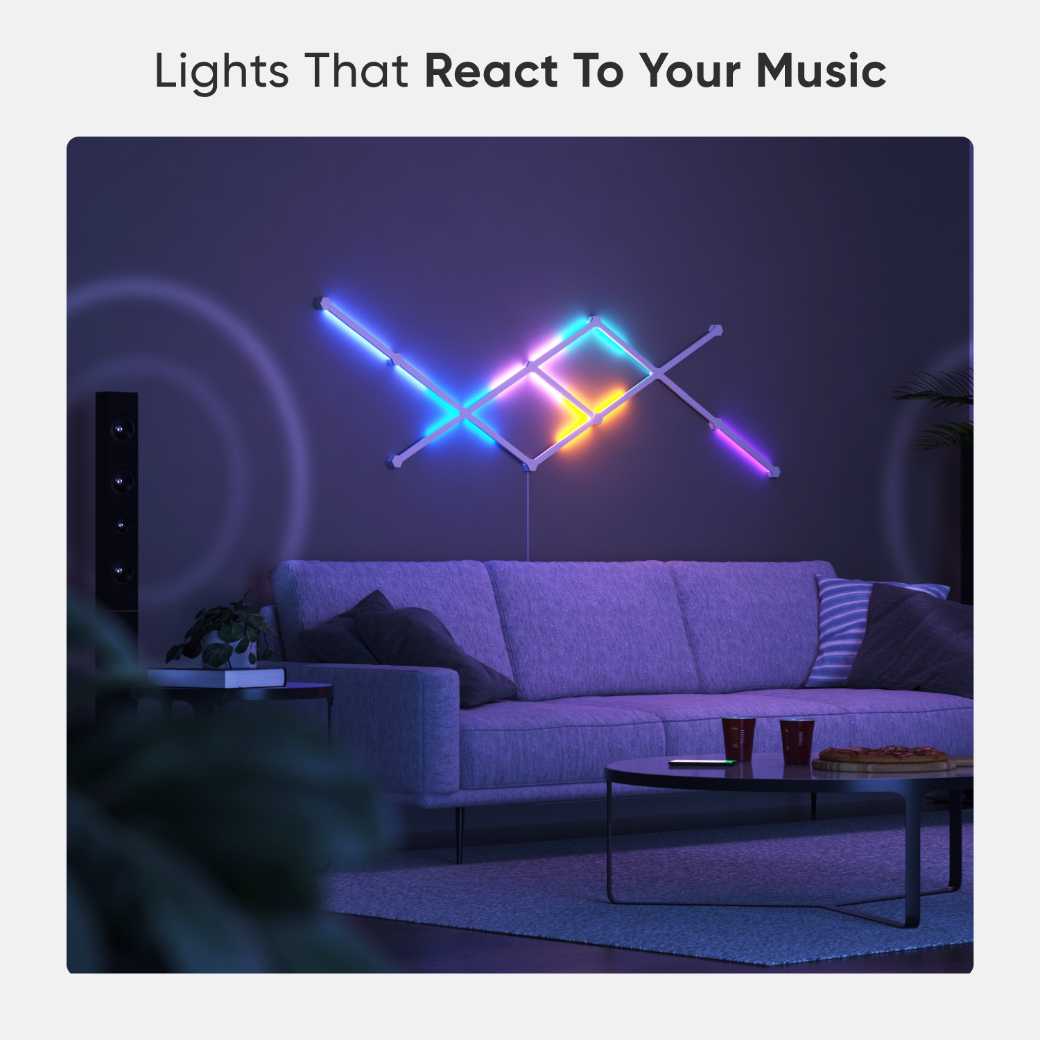 Nanoleaf Lines 60 Degrees Smarter Kit
