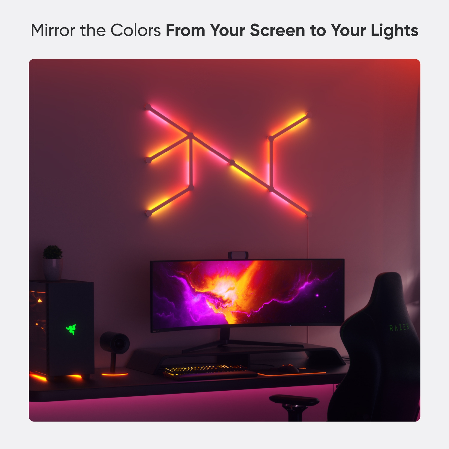 Nanoleaf Lines 60 Degrees Smarter Kit