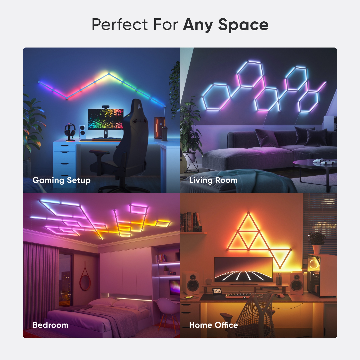 Nanoleaf Lines 60 Degrees Smarter Kit