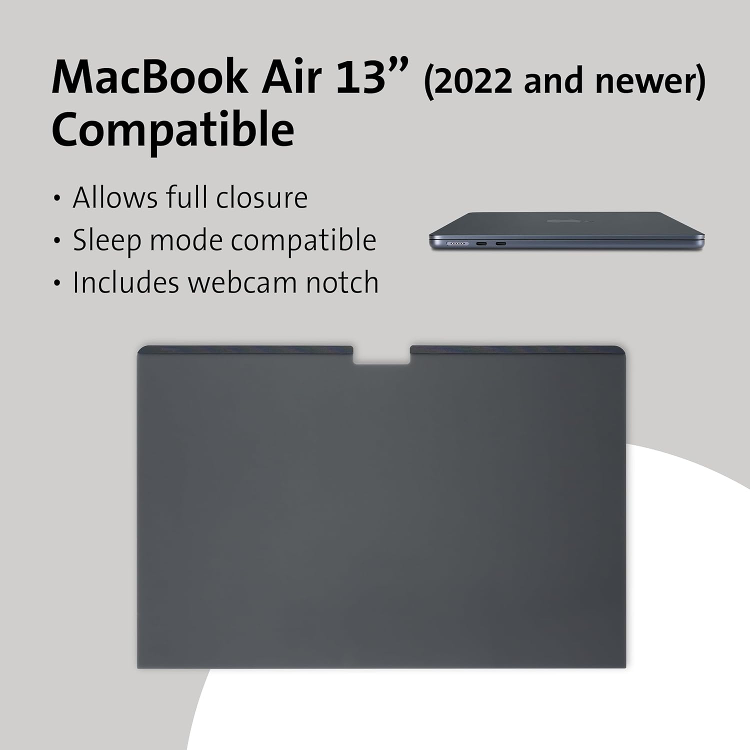 Kensington – Écran de confidentialité magnétique MagPro™ Elite pour MacBook Air de 13 po