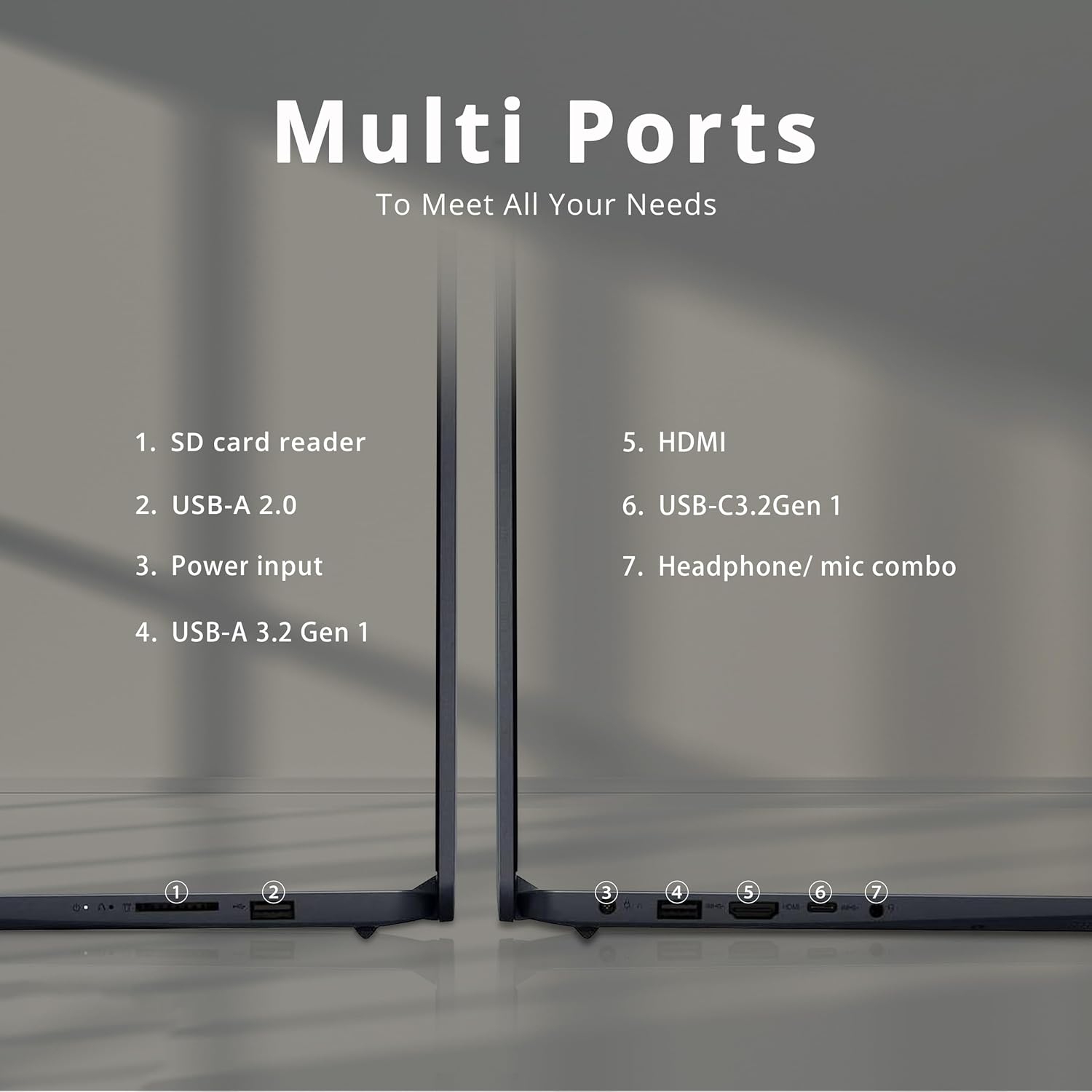 Refurbished - Lenovo IdeaPad 15.6" FHD Laptop, Intel Pentium Silver N6000, 256GB PCIe SSD, 12GB RAM, Numeric Keypad, 720P HD Webcam, Dolby Audio,
