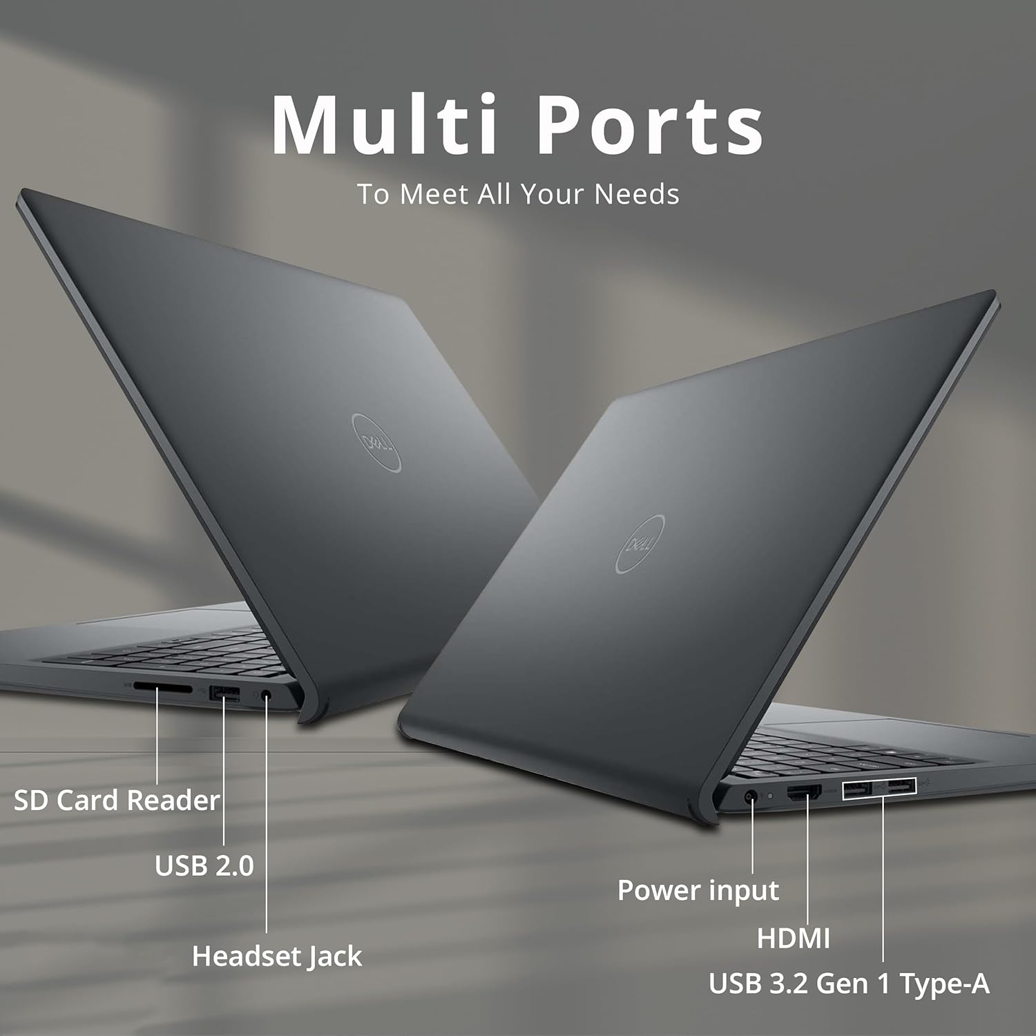 Refurbished - Dell Inspiron 15 3520 Laptop, 15.6" FHD Touchscreen, Intel i5 1155G7, 512GB PCIe SSD, 16GB RAM, Intel UHD Graphics, Wi-Fi 5, Bluetooth,