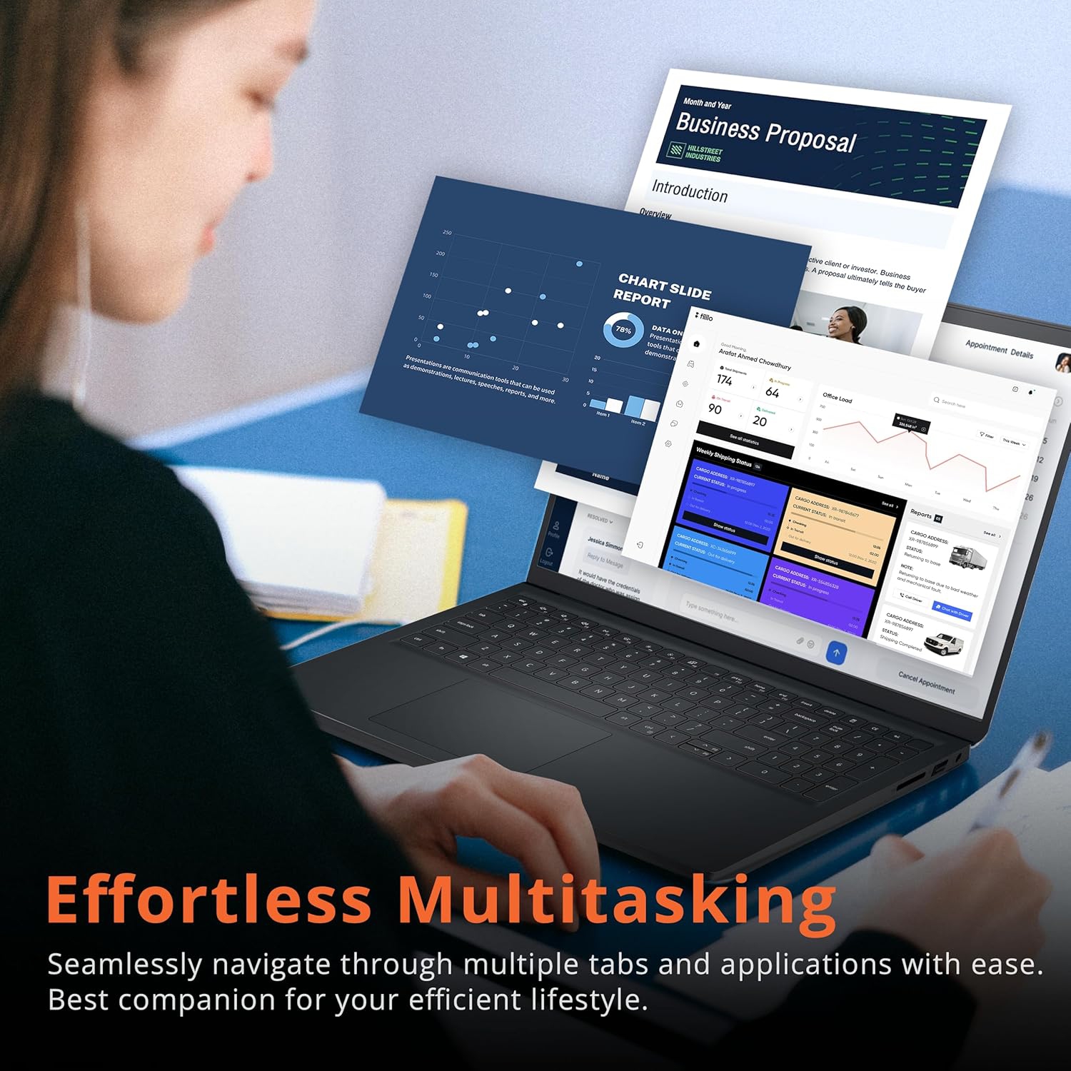 Refurbished - Dell Inspiron 15 3520 Laptop, 15.6" FHD Touchscreen, Intel i5 1155G7, 512GB PCIe SSD, 16GB RAM, Intel UHD Graphics, Wi-Fi 5, Bluetooth,