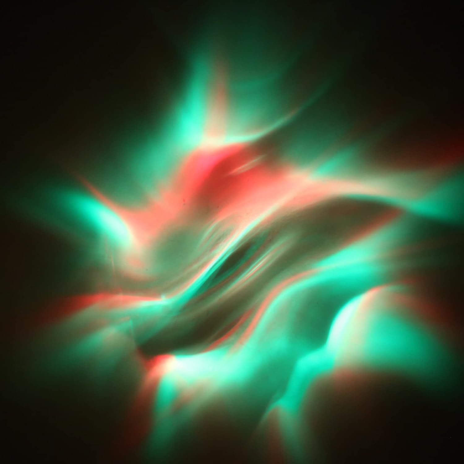 Mini RGB Dynamic Aurora mélange des DEL à effet de fond vert-orange orange avec lumière à distance pour Home Party DJ KTV Birthday Stage Lighting