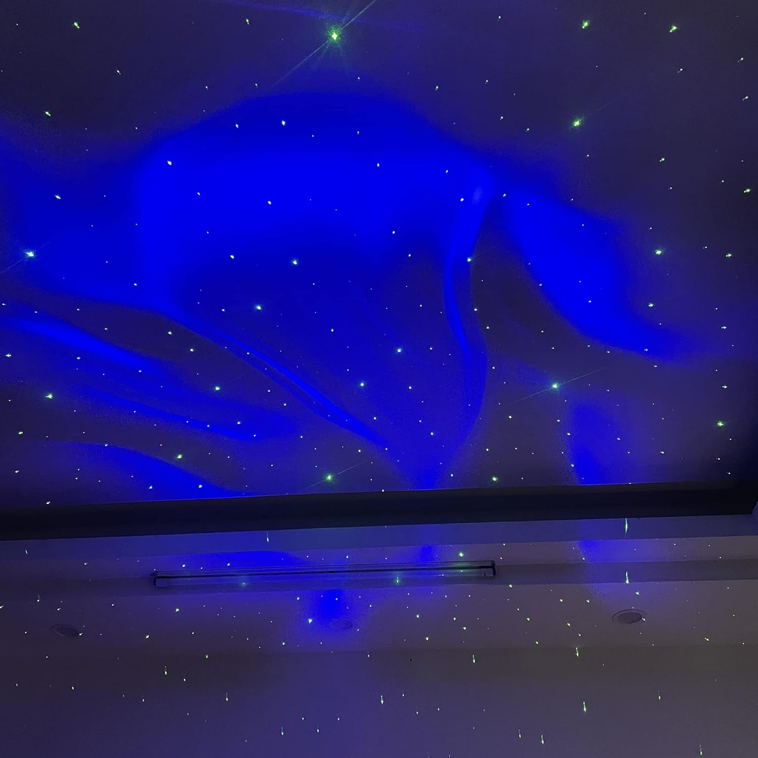 Mini RGB Dynamic Aurora DEL vertes Laser Star Starry Sky Remote Light pour Home Party DJ KTV Birthday Stage Lighting