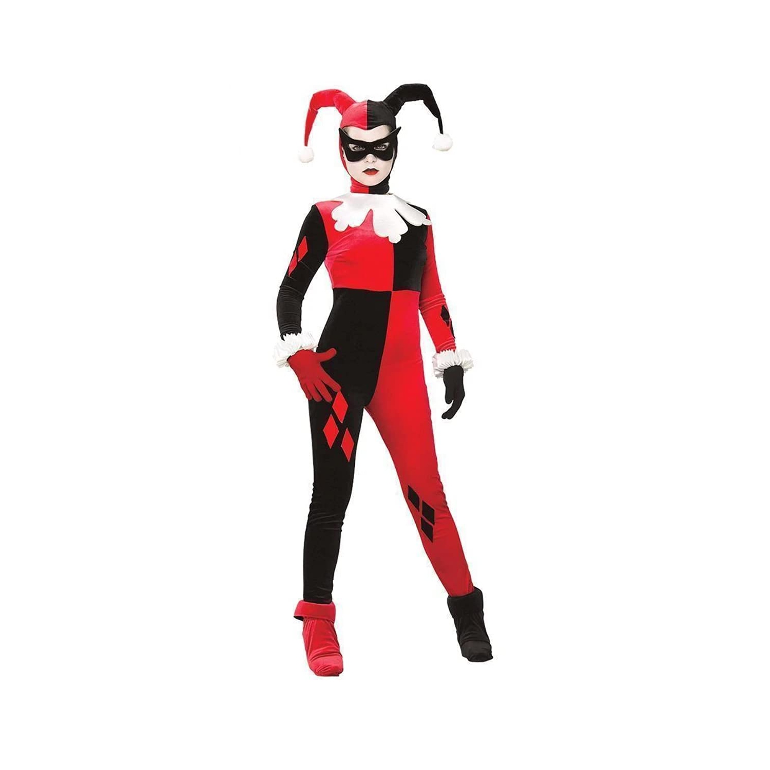 Rubies Costume Dc Heroes and Villains Collection Harley Quinn, Multicolored, Medium
